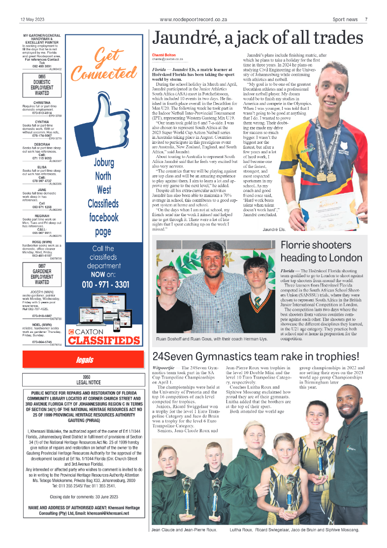 Roodepoort Record 12 May 2023 page 7