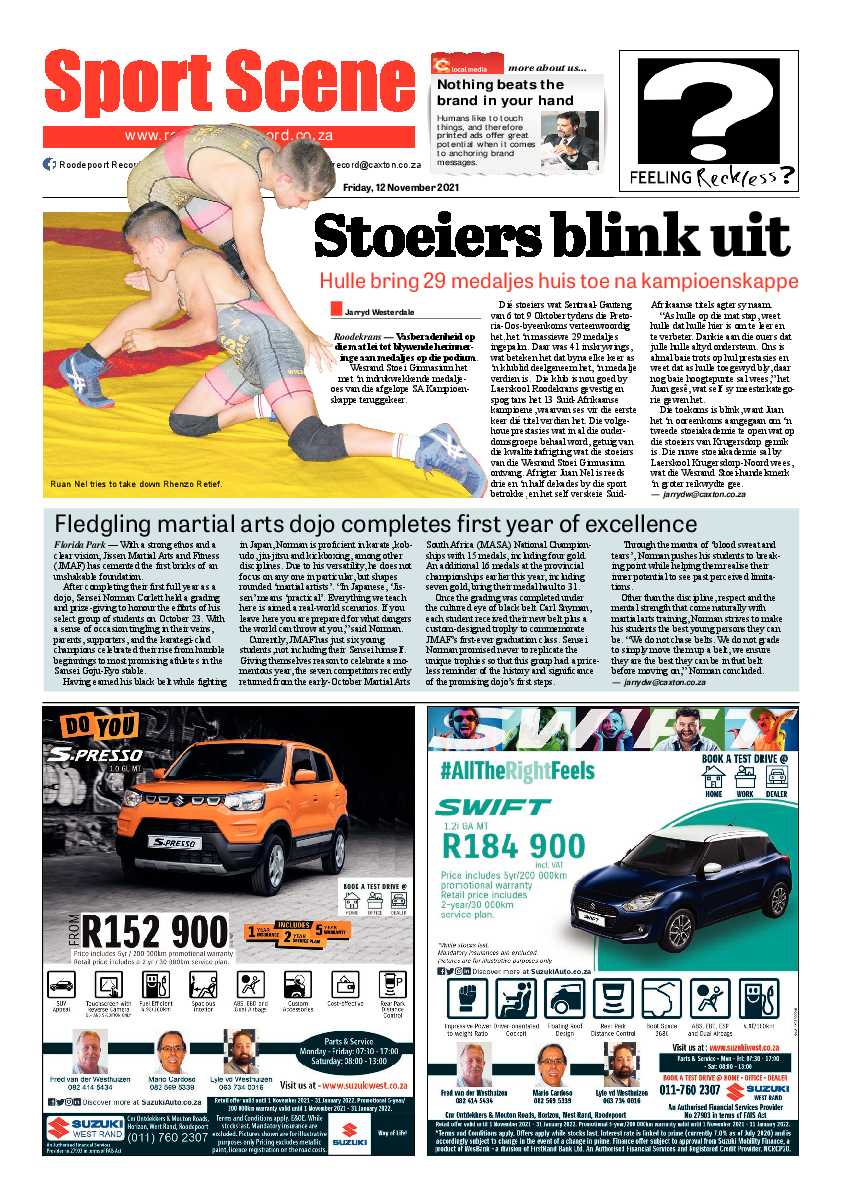 Roodepoort Record 12 November 2021 page 12