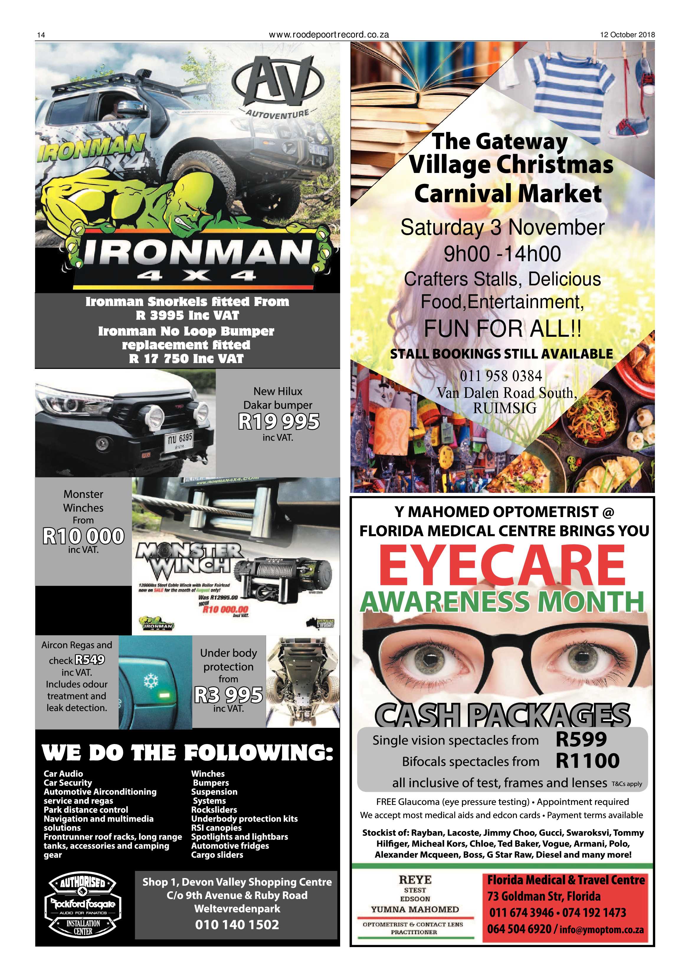 Roodepoort Record 12 October 2018 page 14
