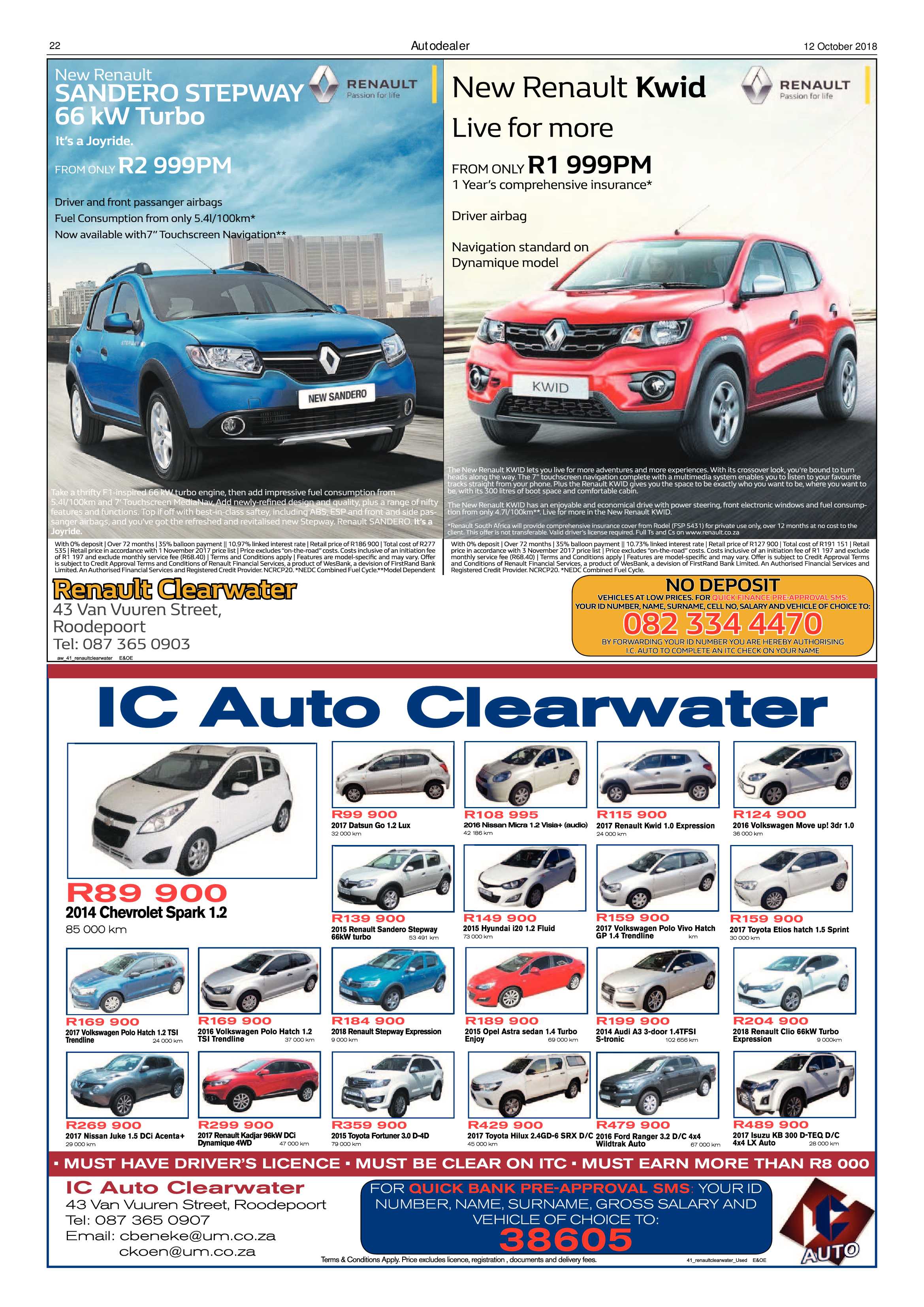 Roodepoort Record 12 October 2018 page 22