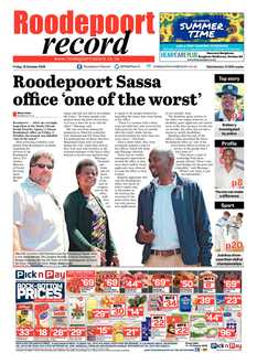 Roodepoort Record 12 October 2018