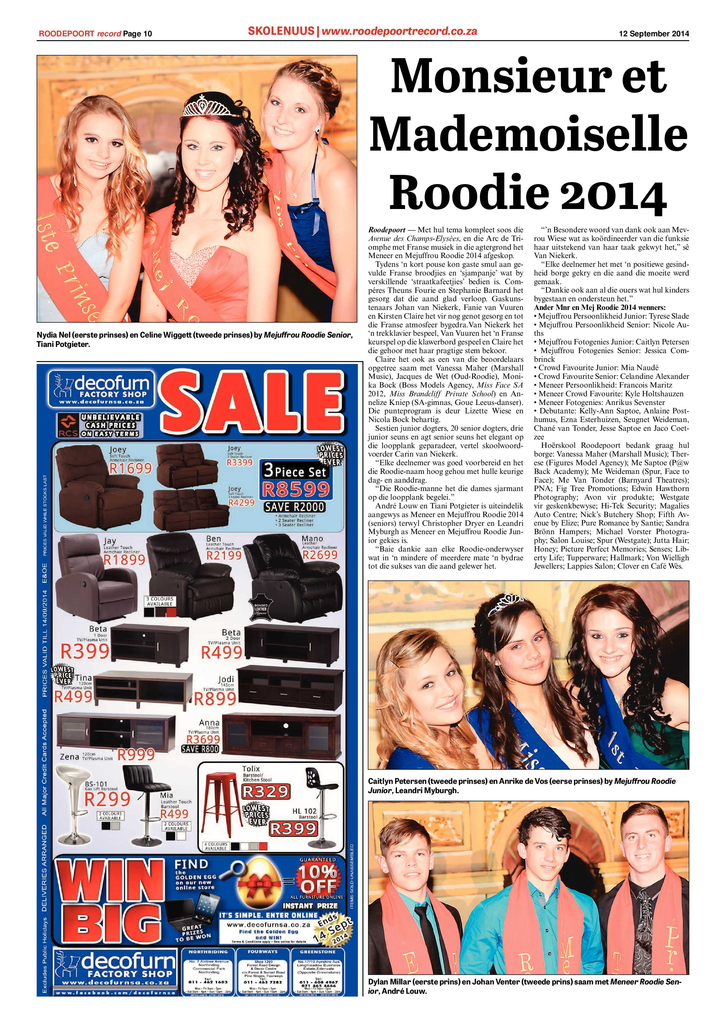 Roodepoort Record 12 September 2014 page 10