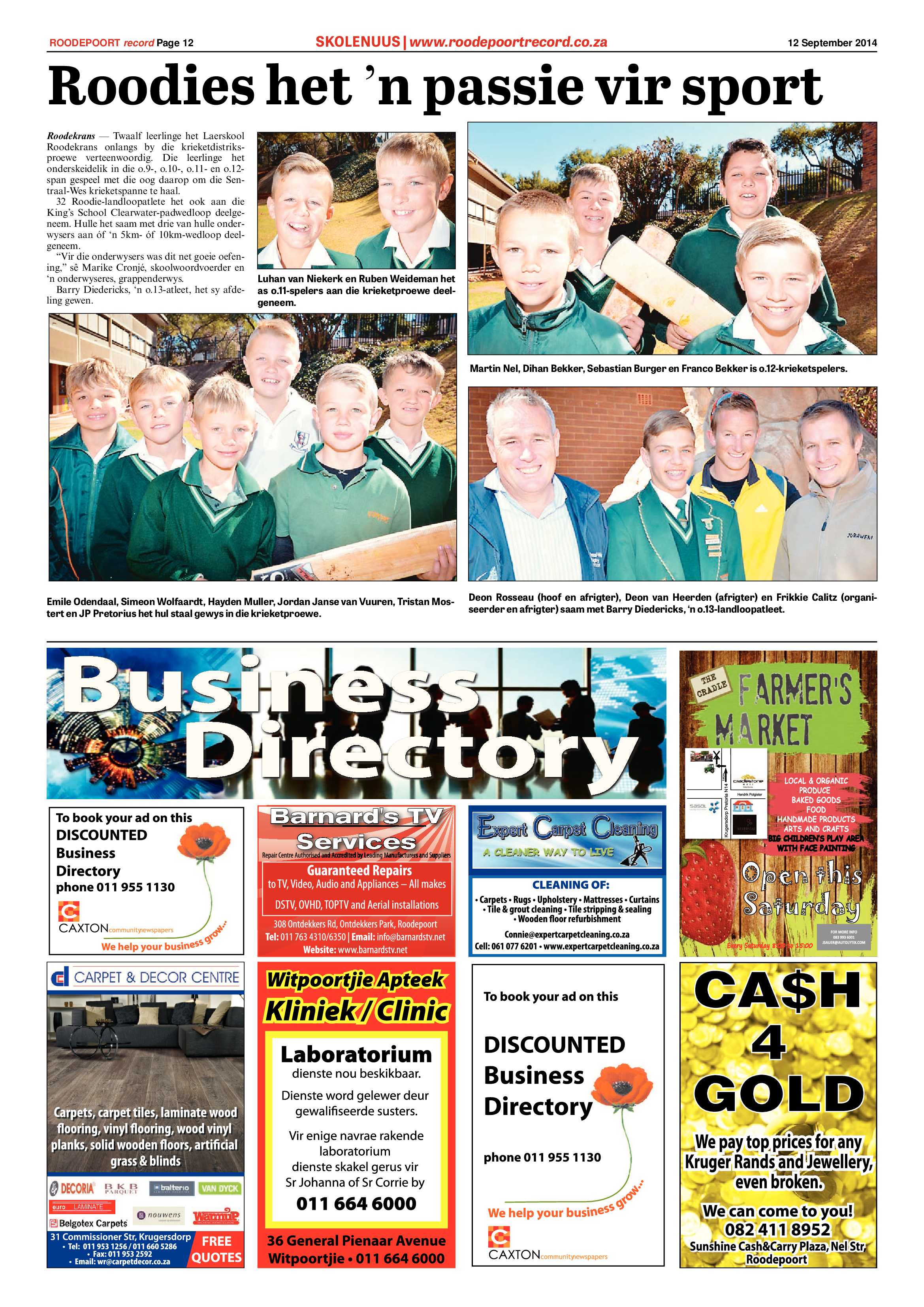 Roodepoort Record 12 September 2014 page 12