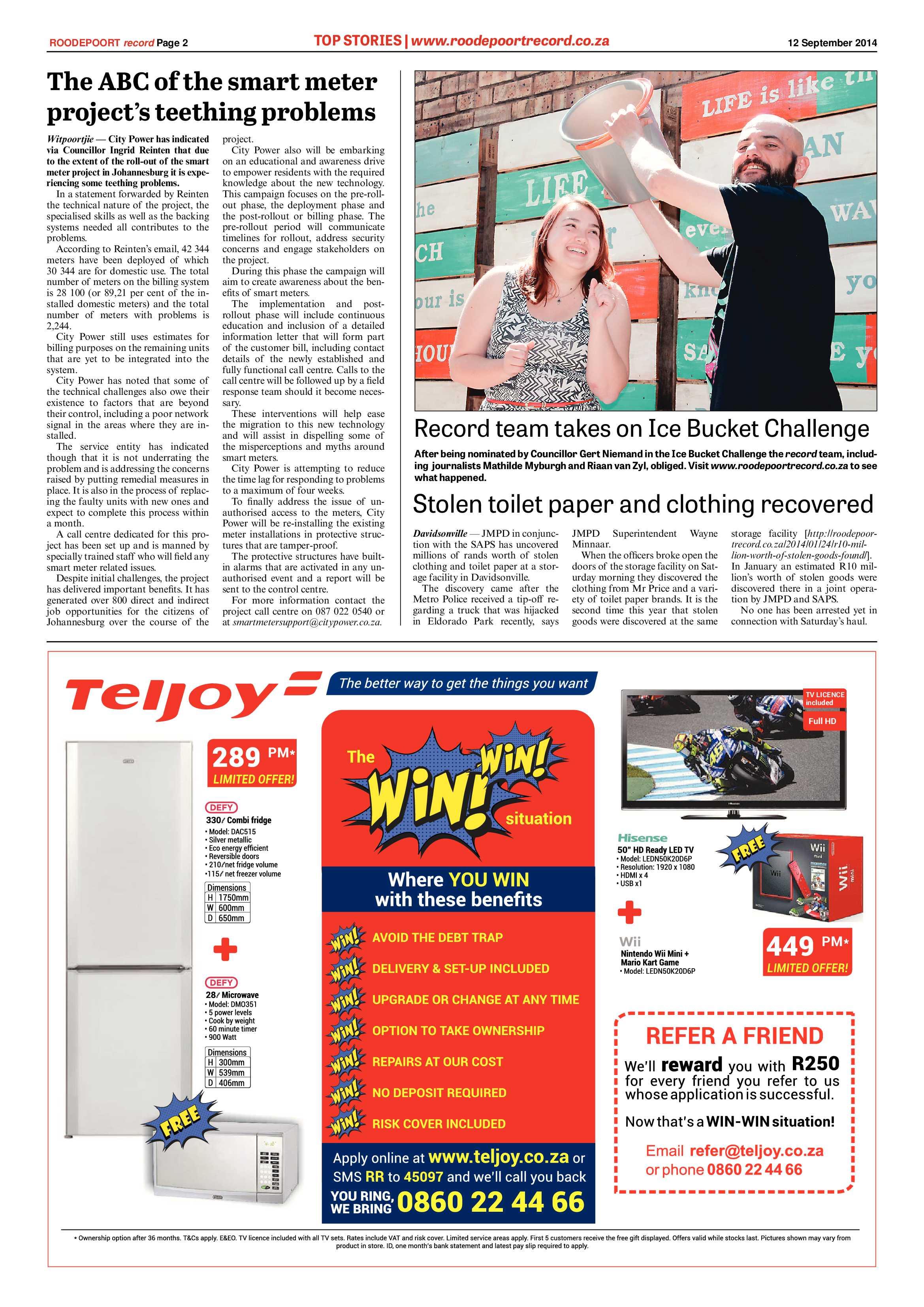 Roodepoort Record 12 September 2014 page 2