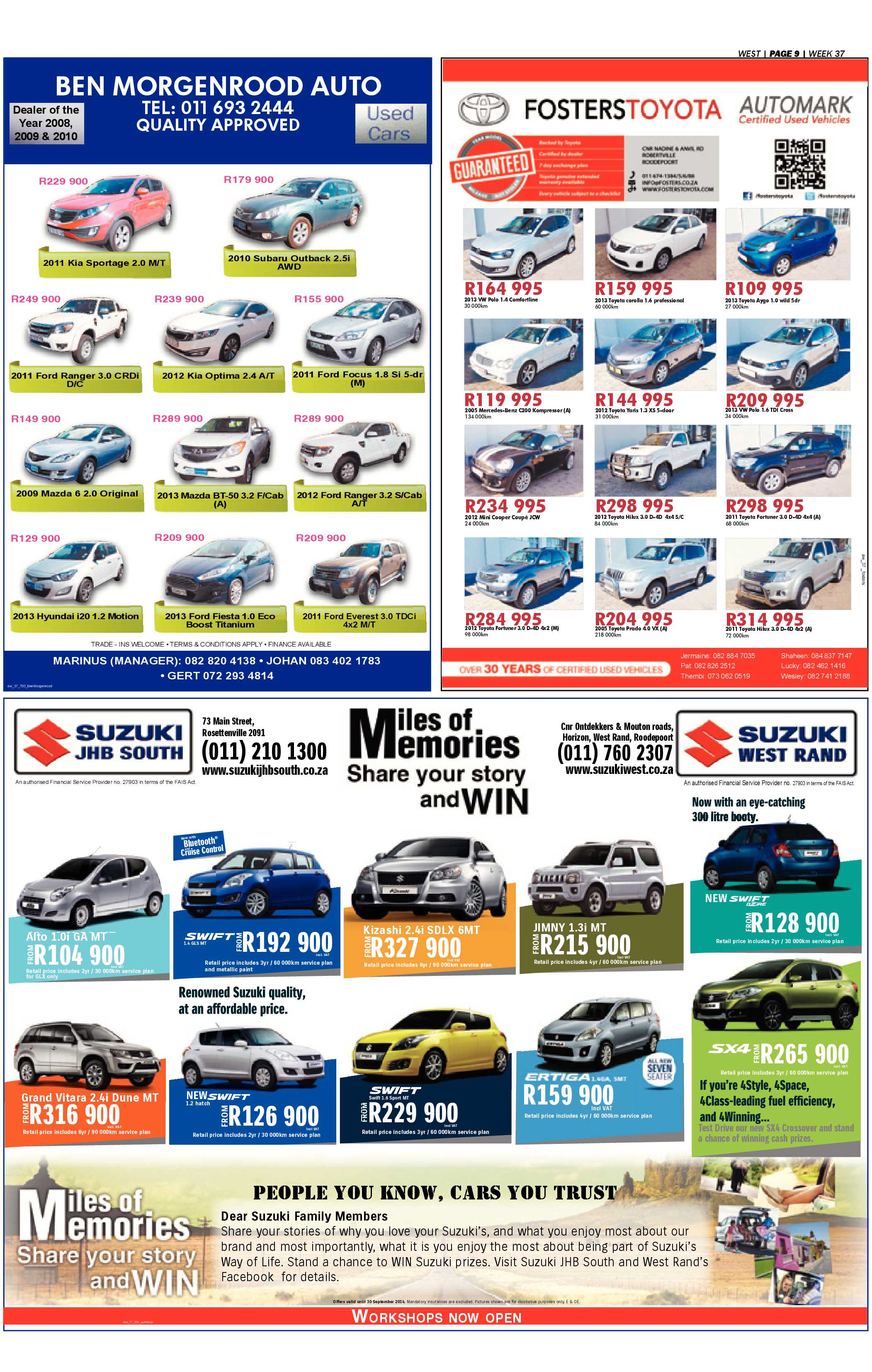 Roodepoort Record 12 September 2014 page 29