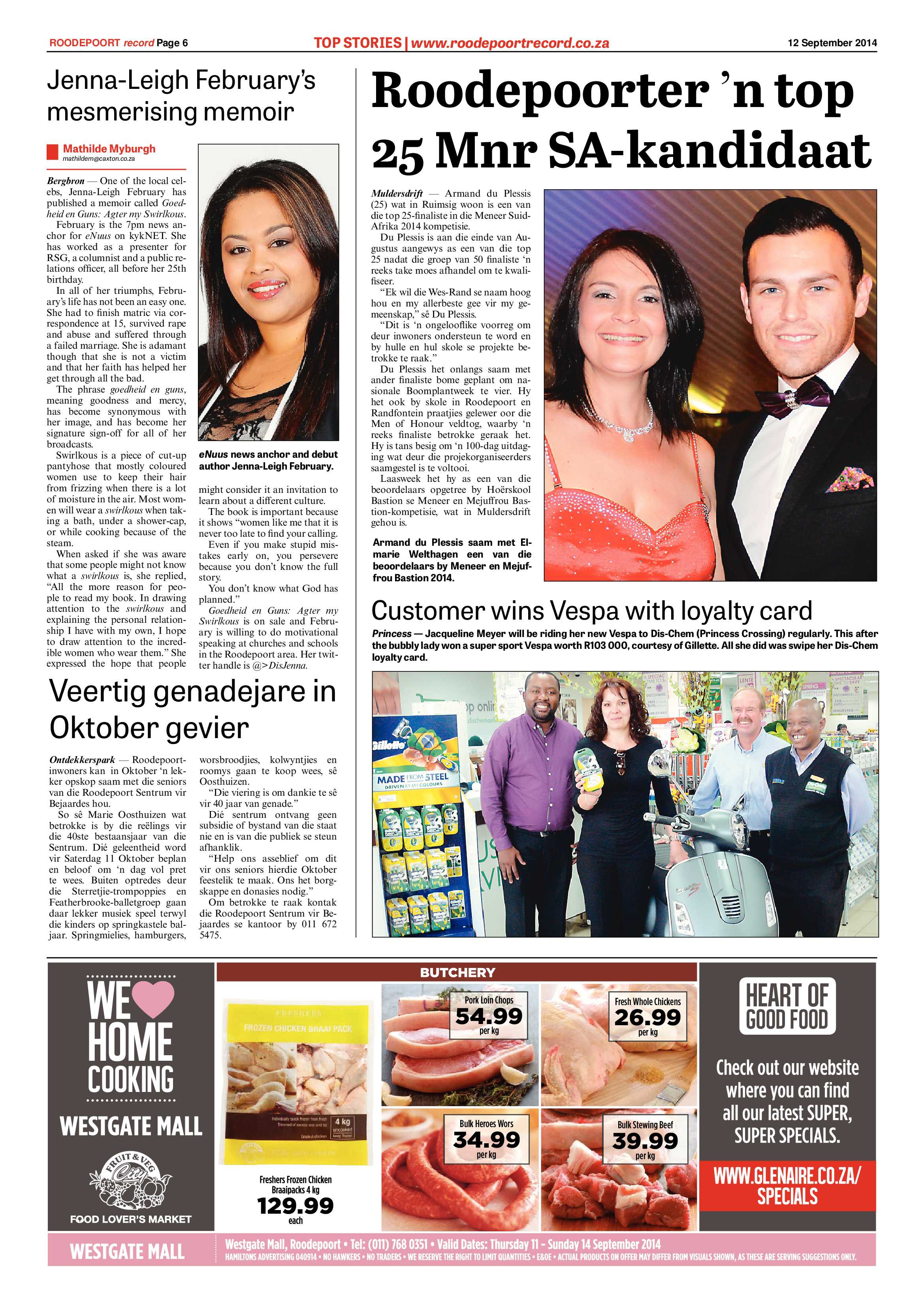 Roodepoort Record 12 September 2014 page 6