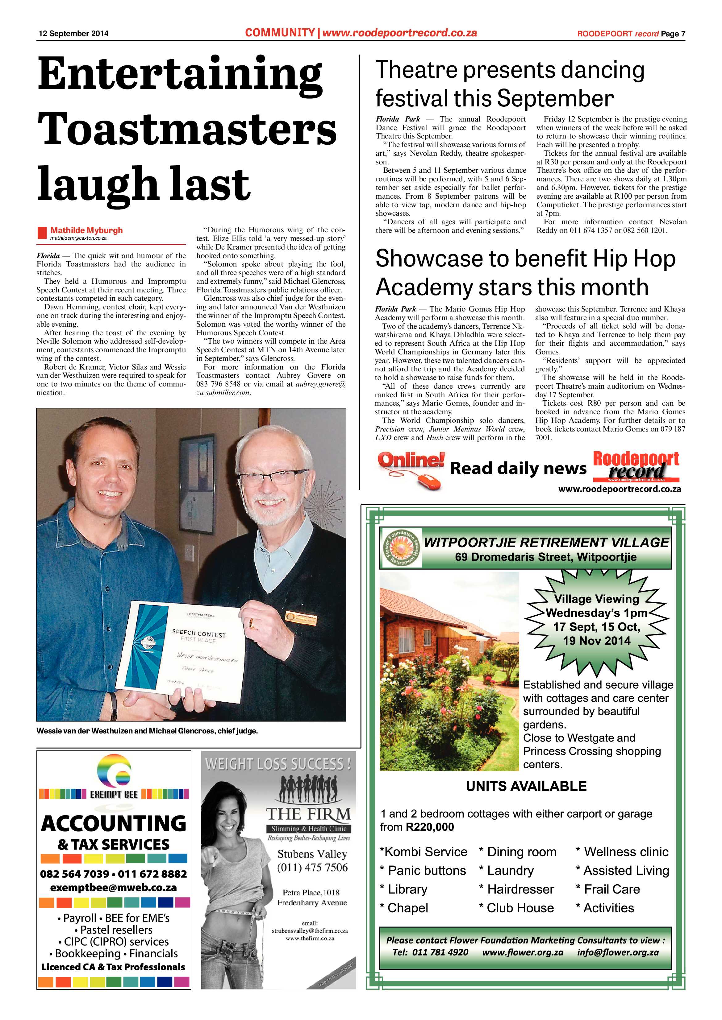 Roodepoort Record 12 September 2014 page 7
