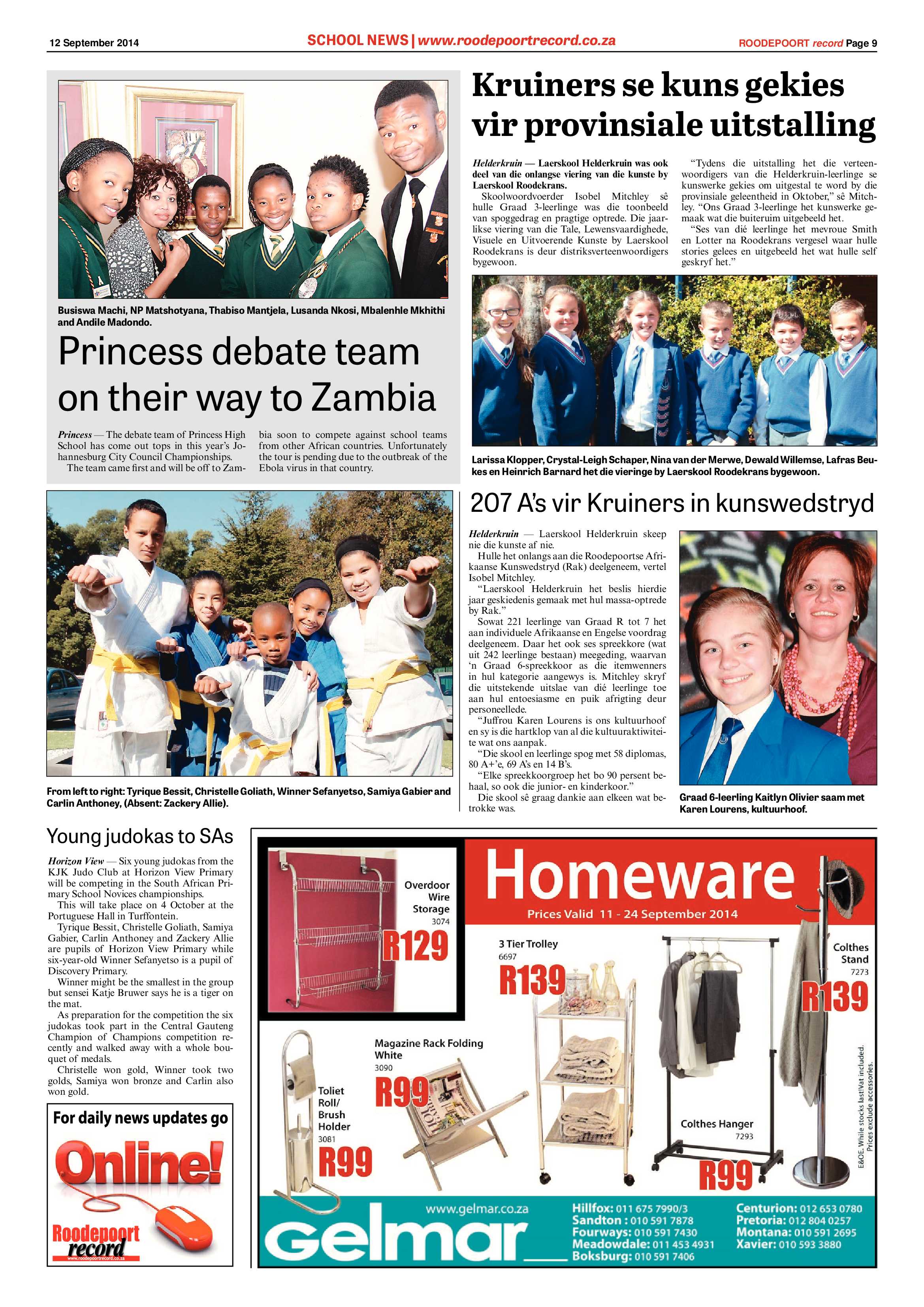 Roodepoort Record 12 September 2014 page 9