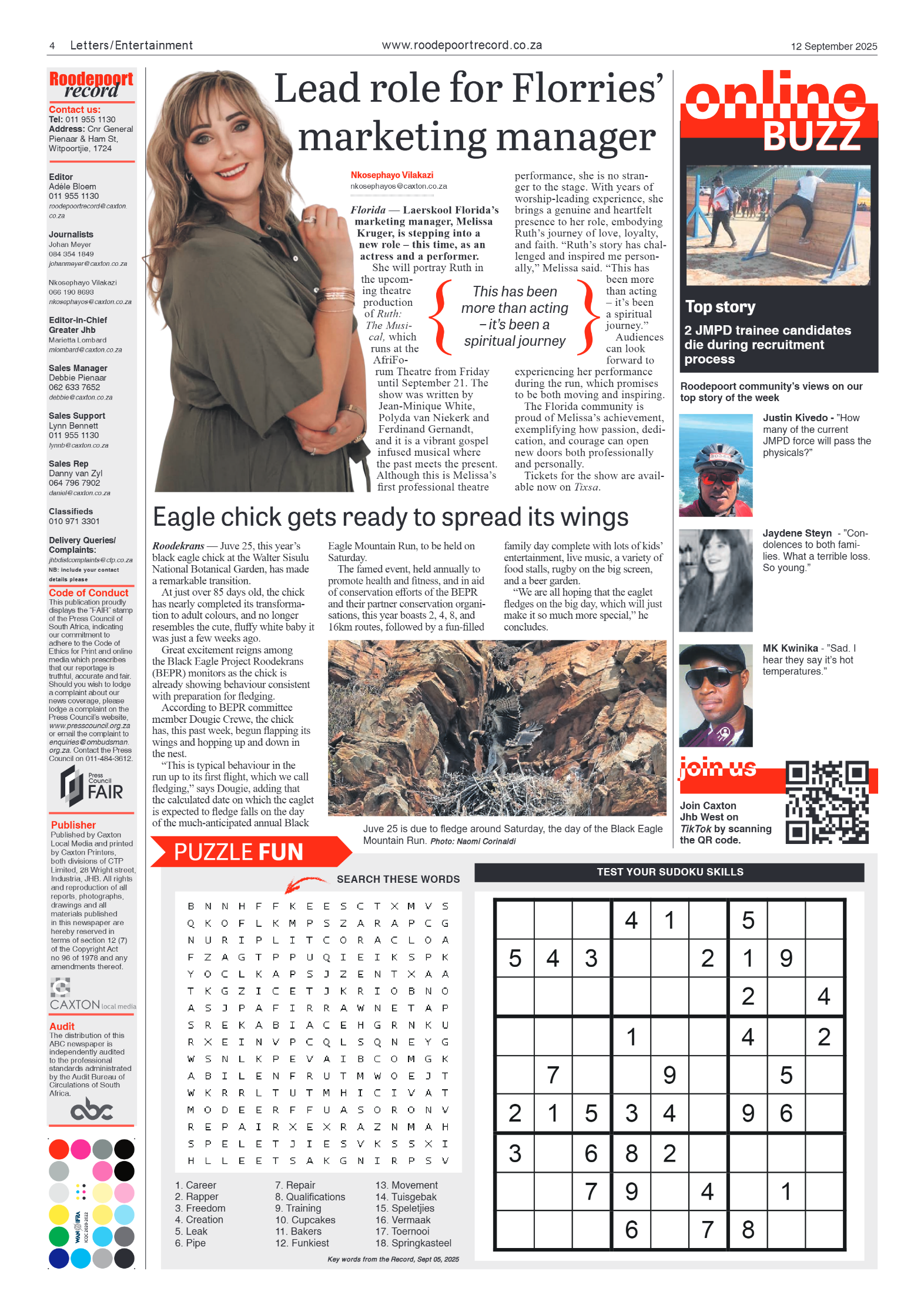 Roodepoort Record 12 September 2025 page 4