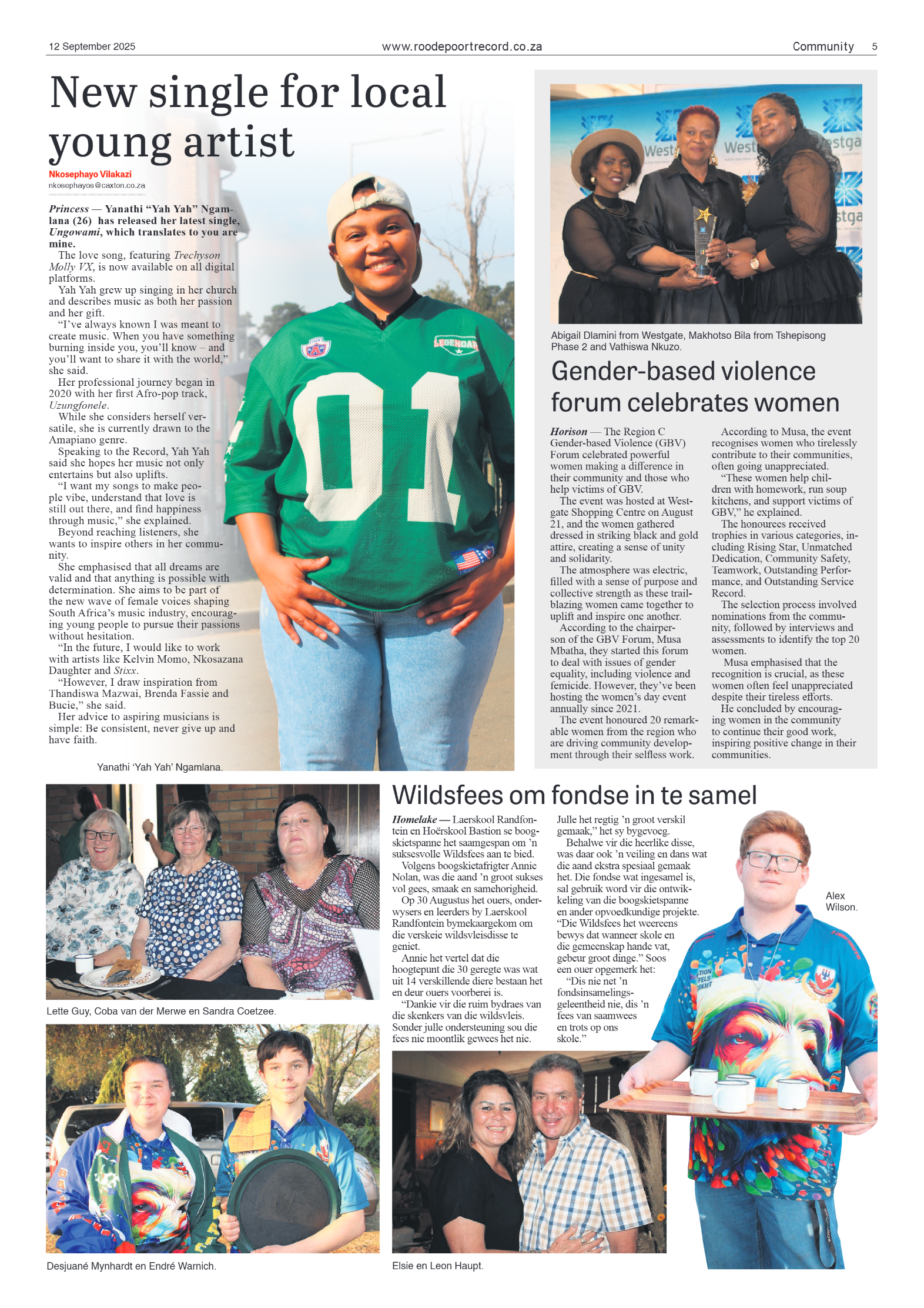 Roodepoort Record 12 September 2025 page 5
