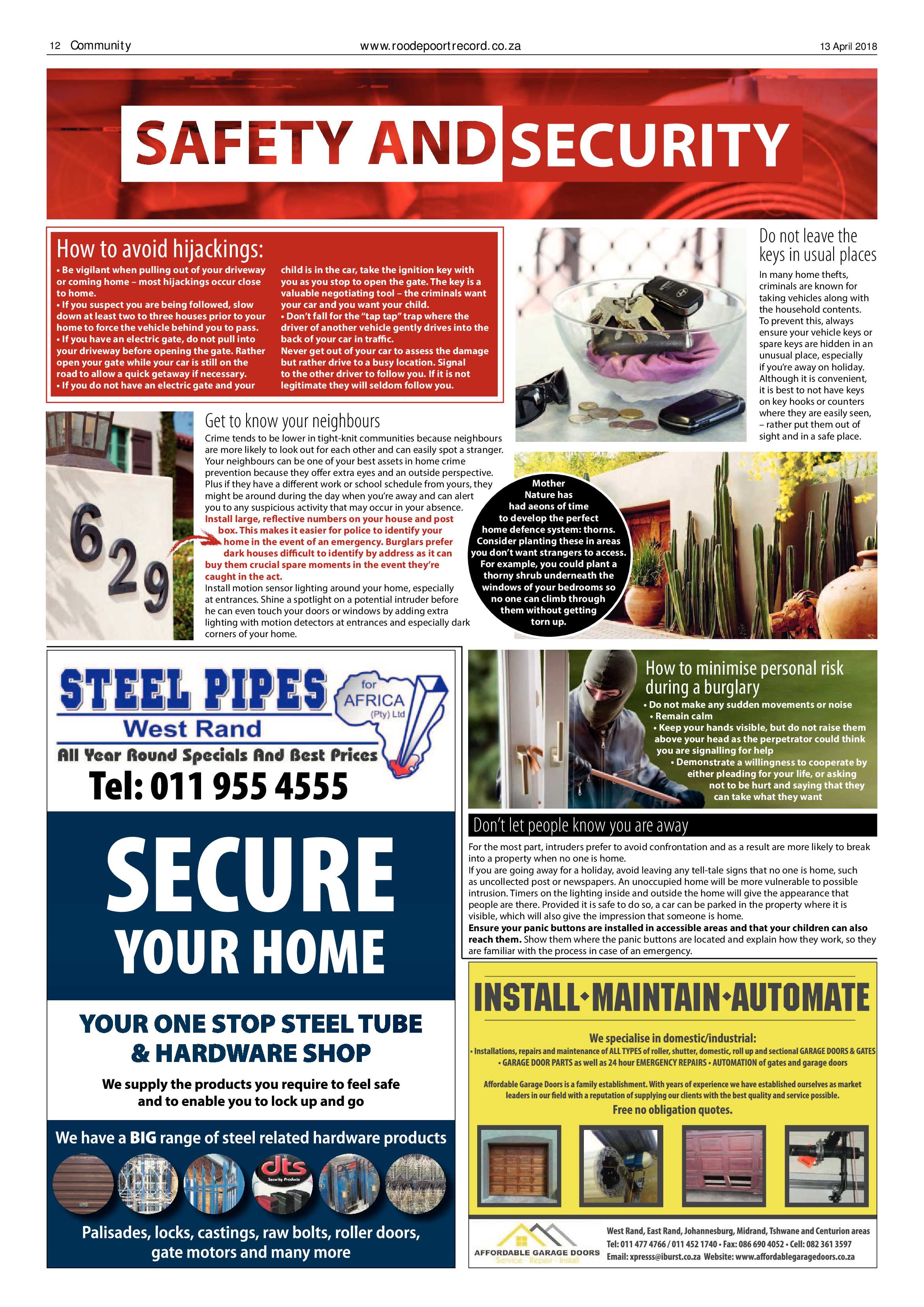 Roodepoort Record 13 April 2018 page 12