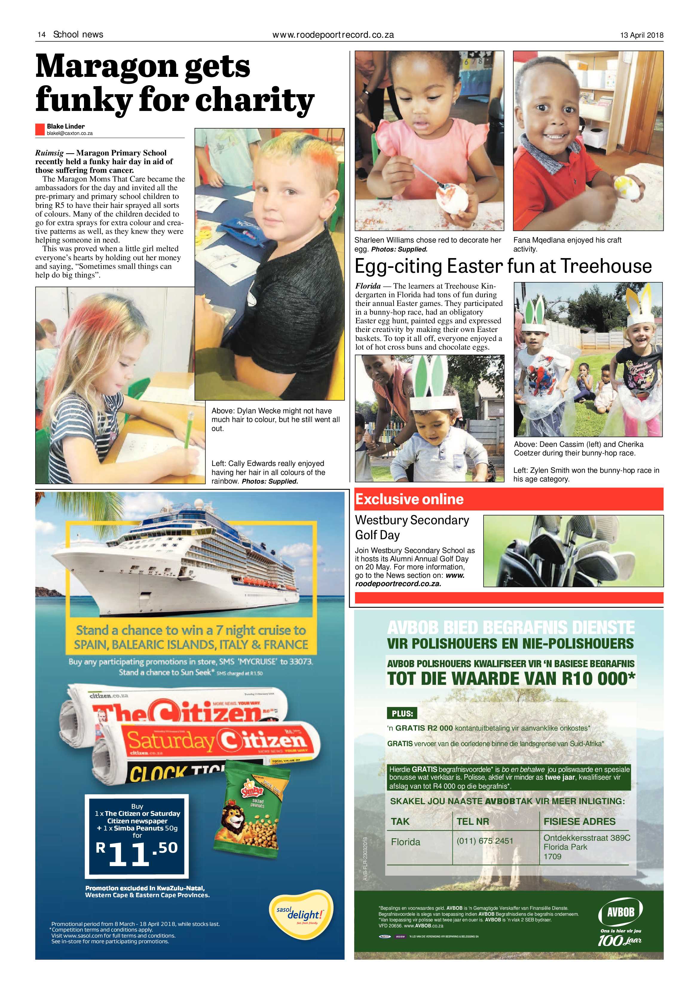 Roodepoort Record 13 April 2018 page 14