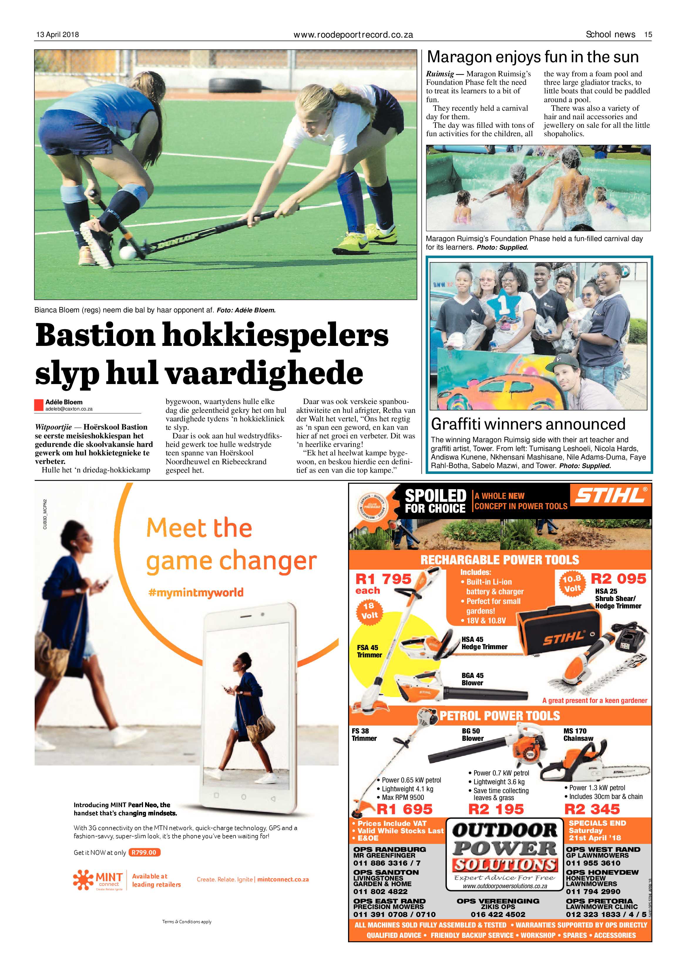 Roodepoort Record 13 April 2018 page 15