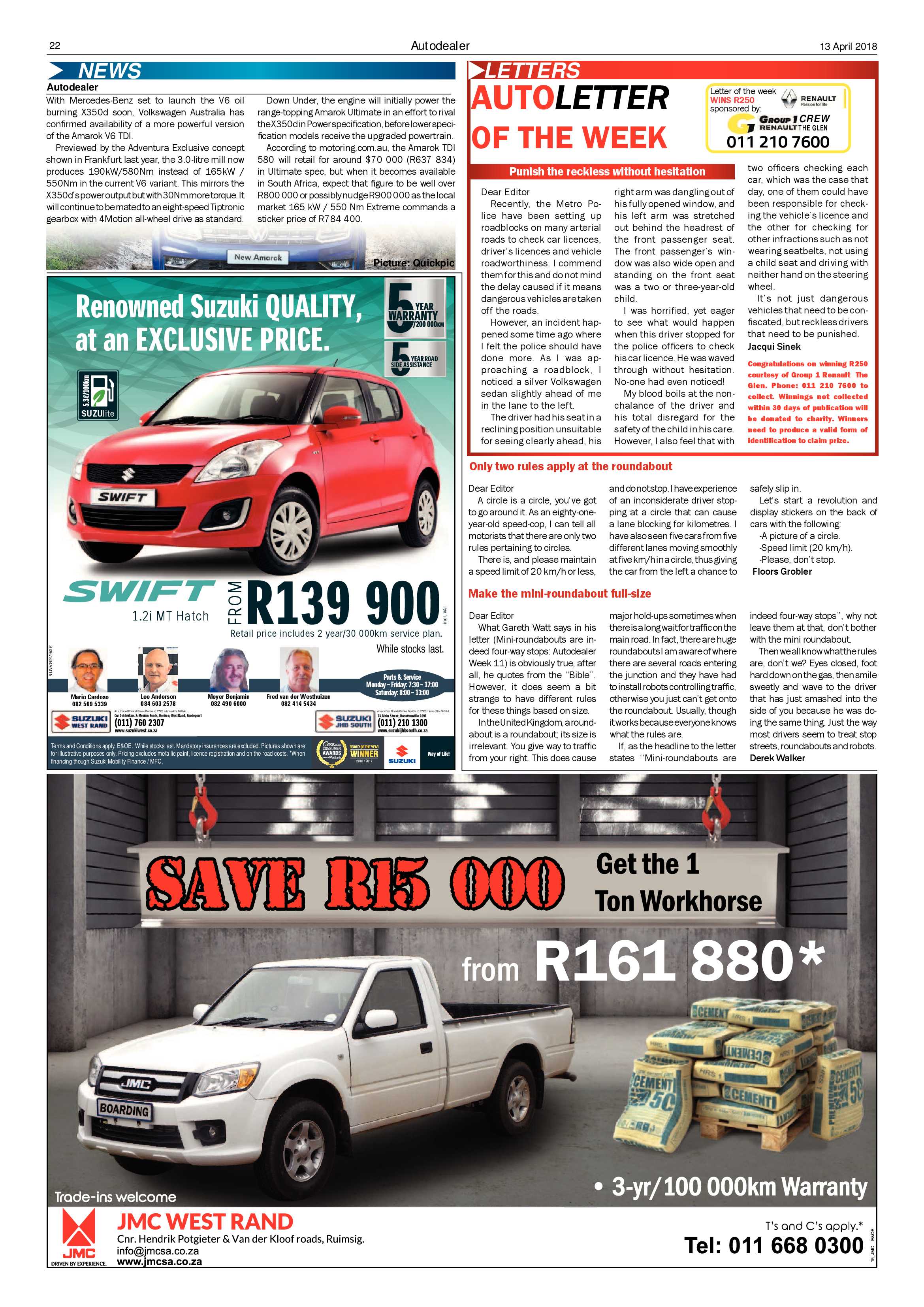 Roodepoort Record 13 April 2018 page 22