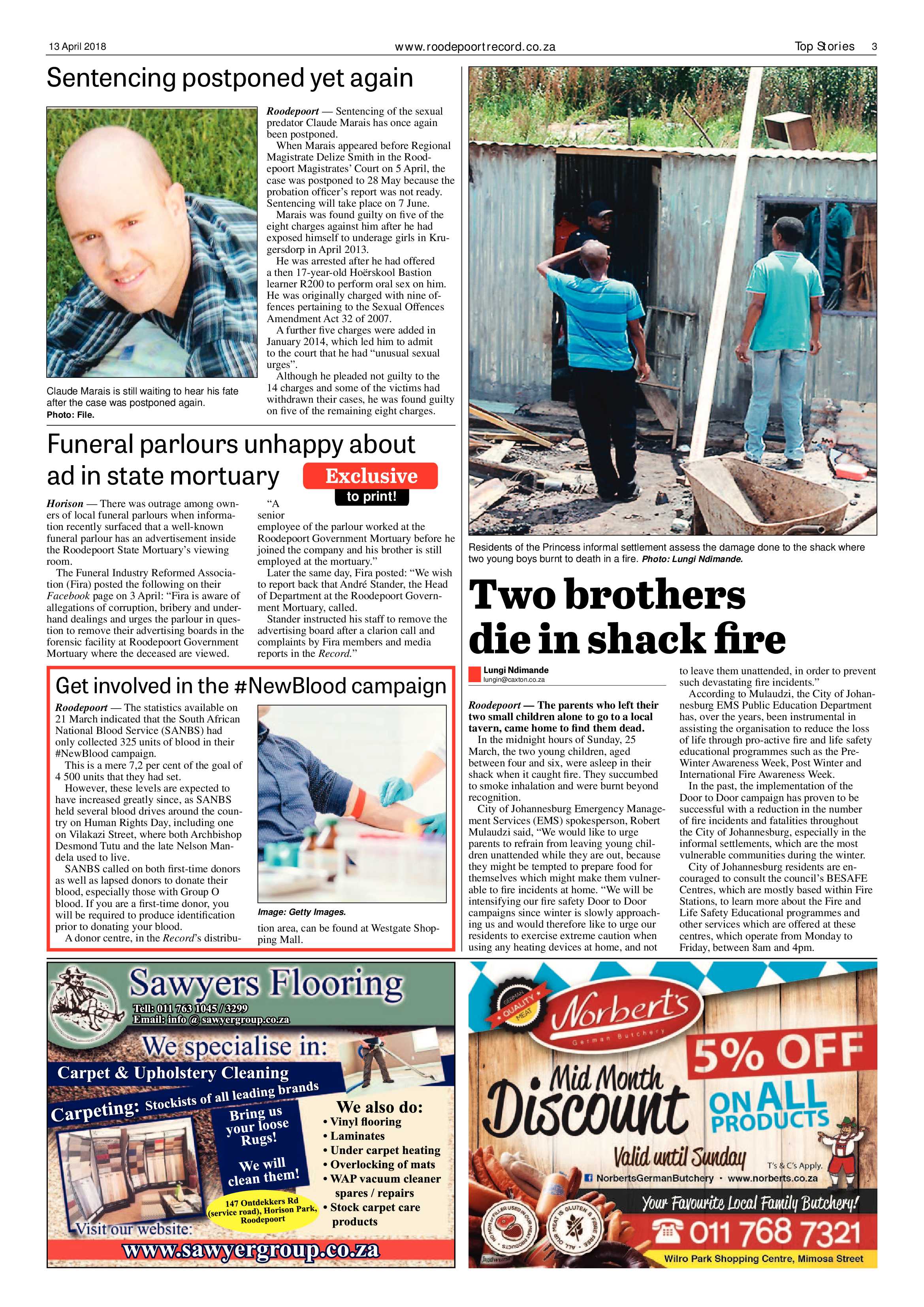 Roodepoort Record 13 April 2018 page 3