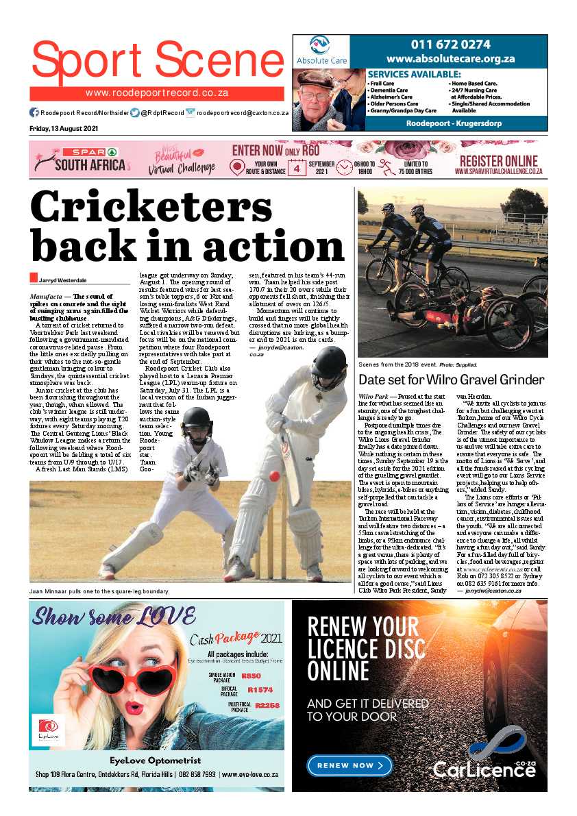 Roodepoort Record 13 August 2021 page 12