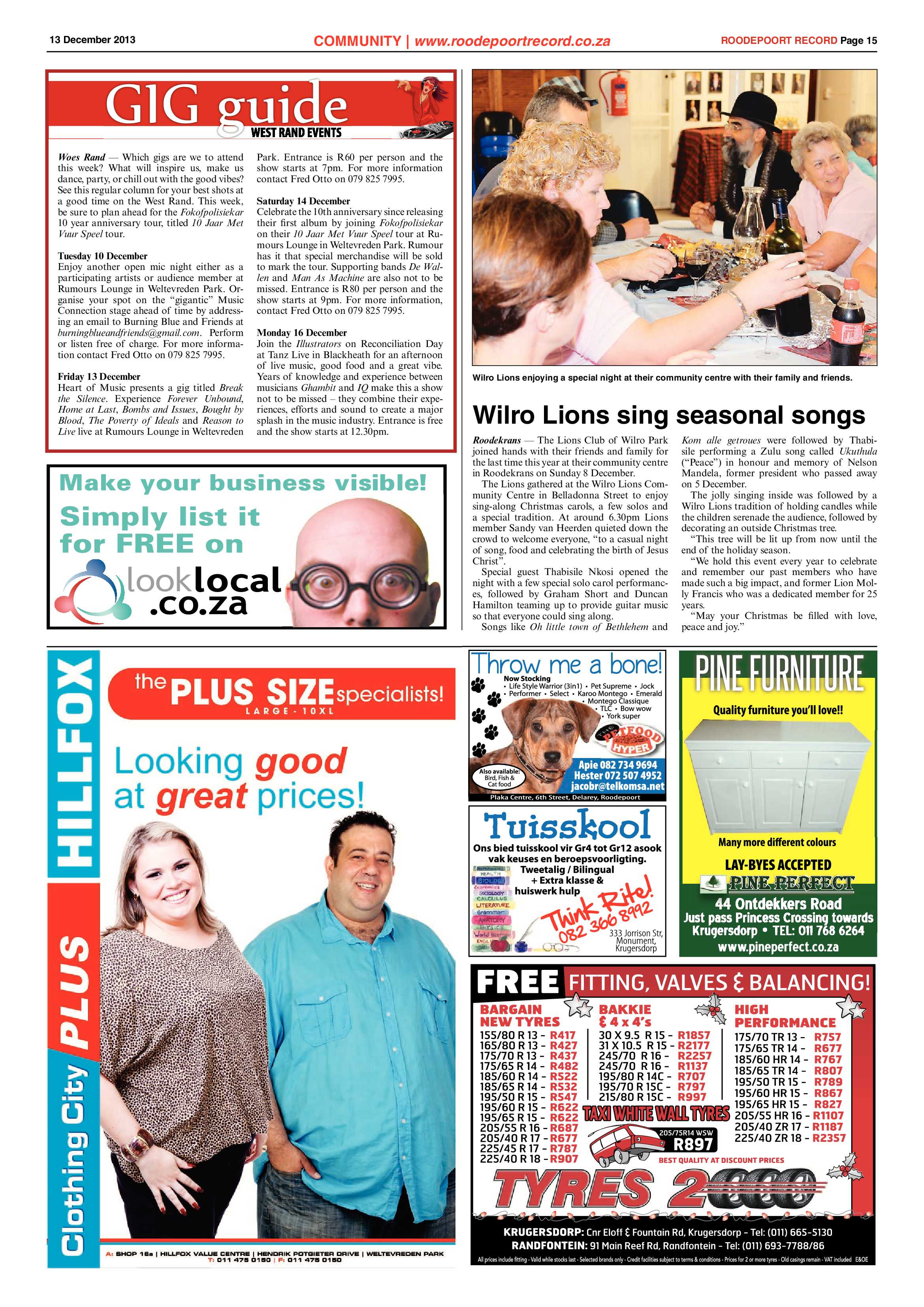 Roodepoort Record 13 December 2013 page 15