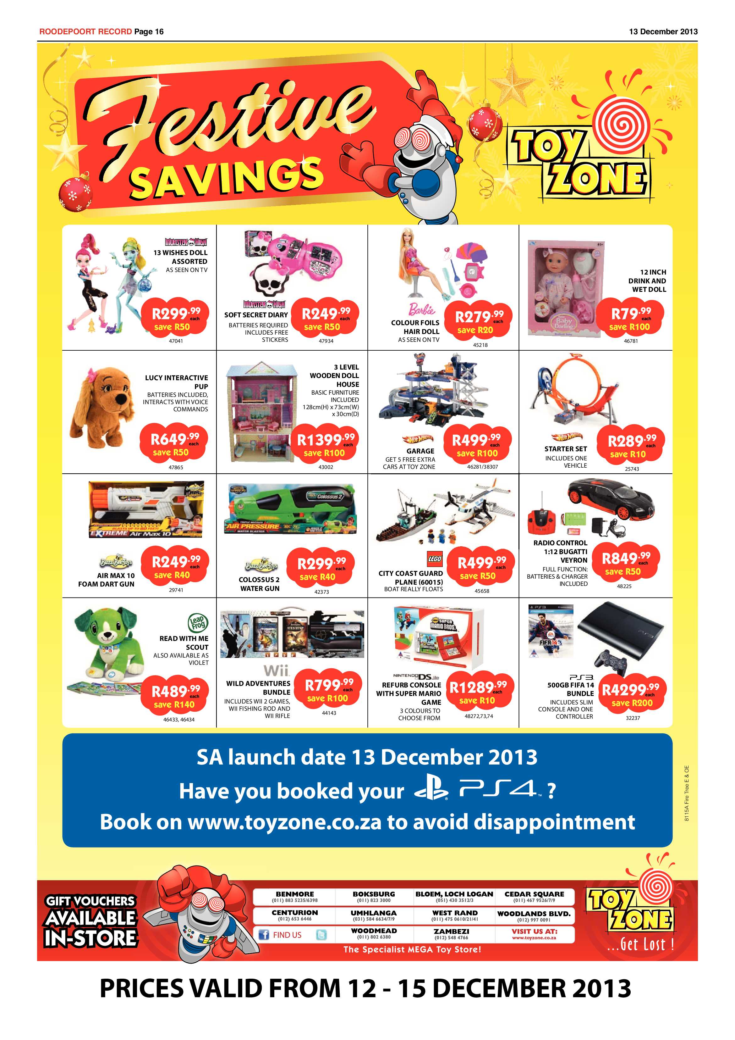 Roodepoort Record 13 December 2013 page 16