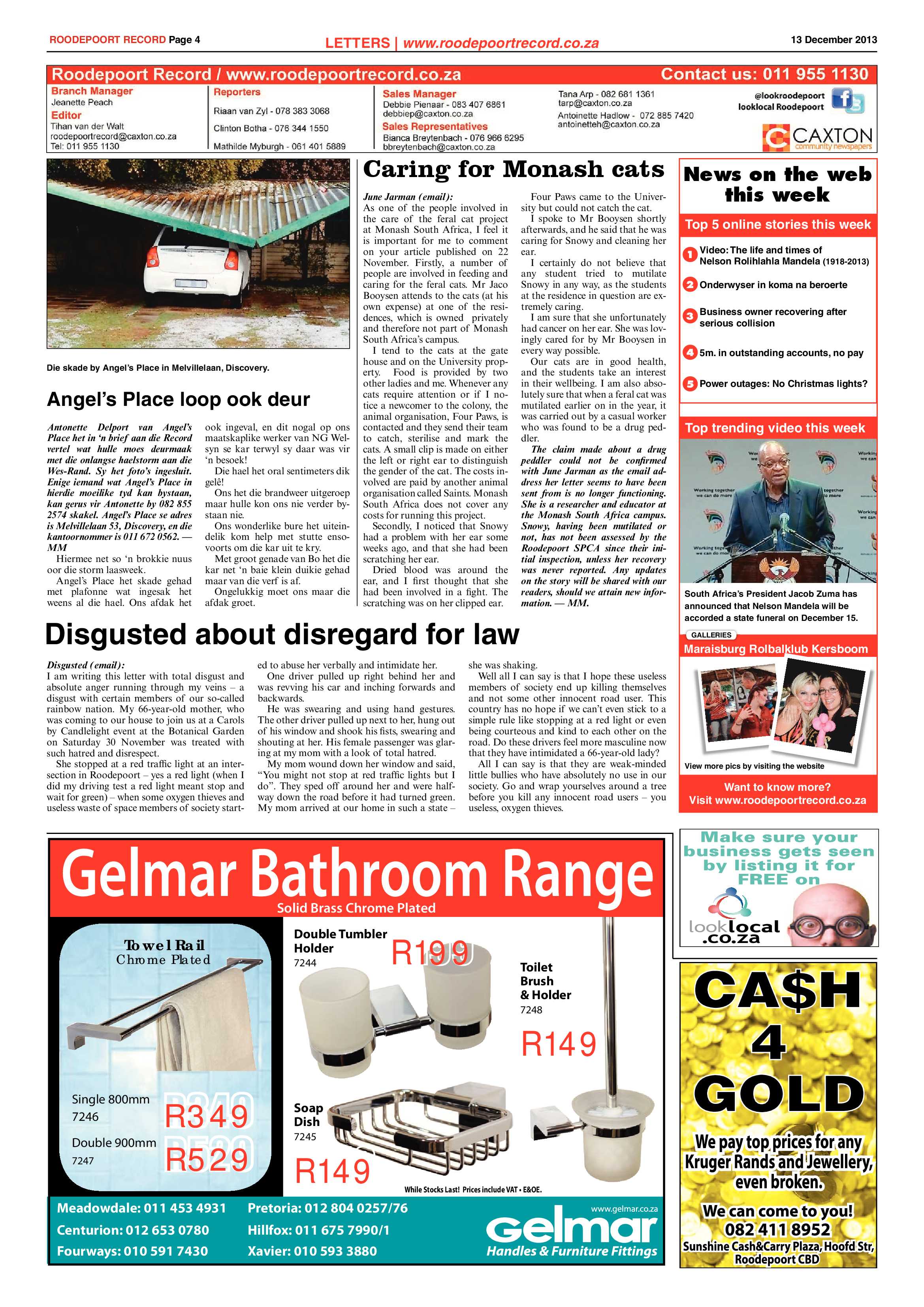 Roodepoort Record 13 December 2013 page 4