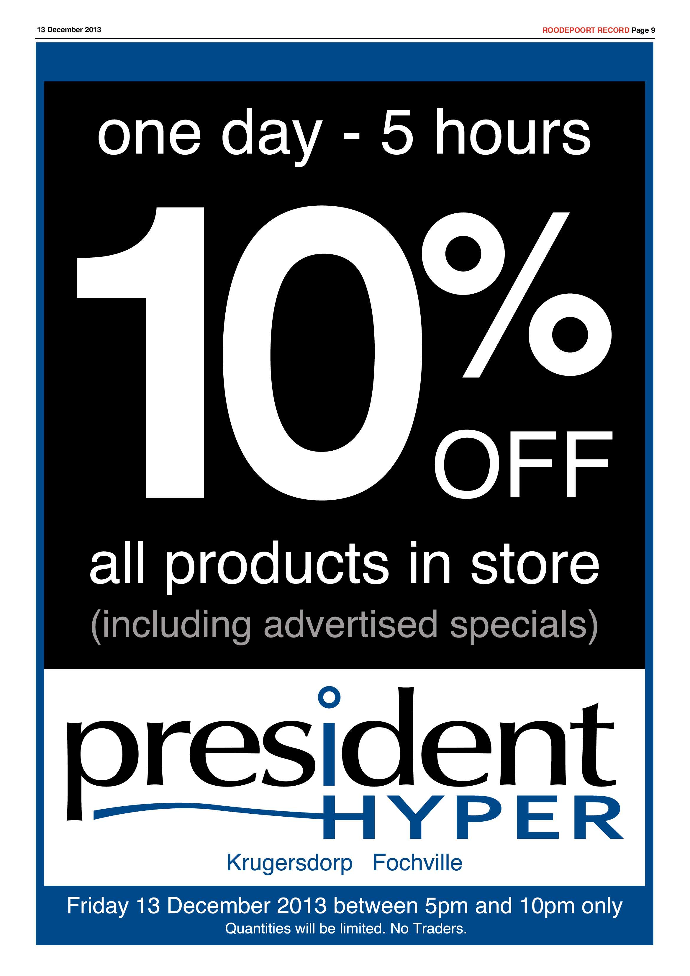 Roodepoort Record 13 December 2013 page 9