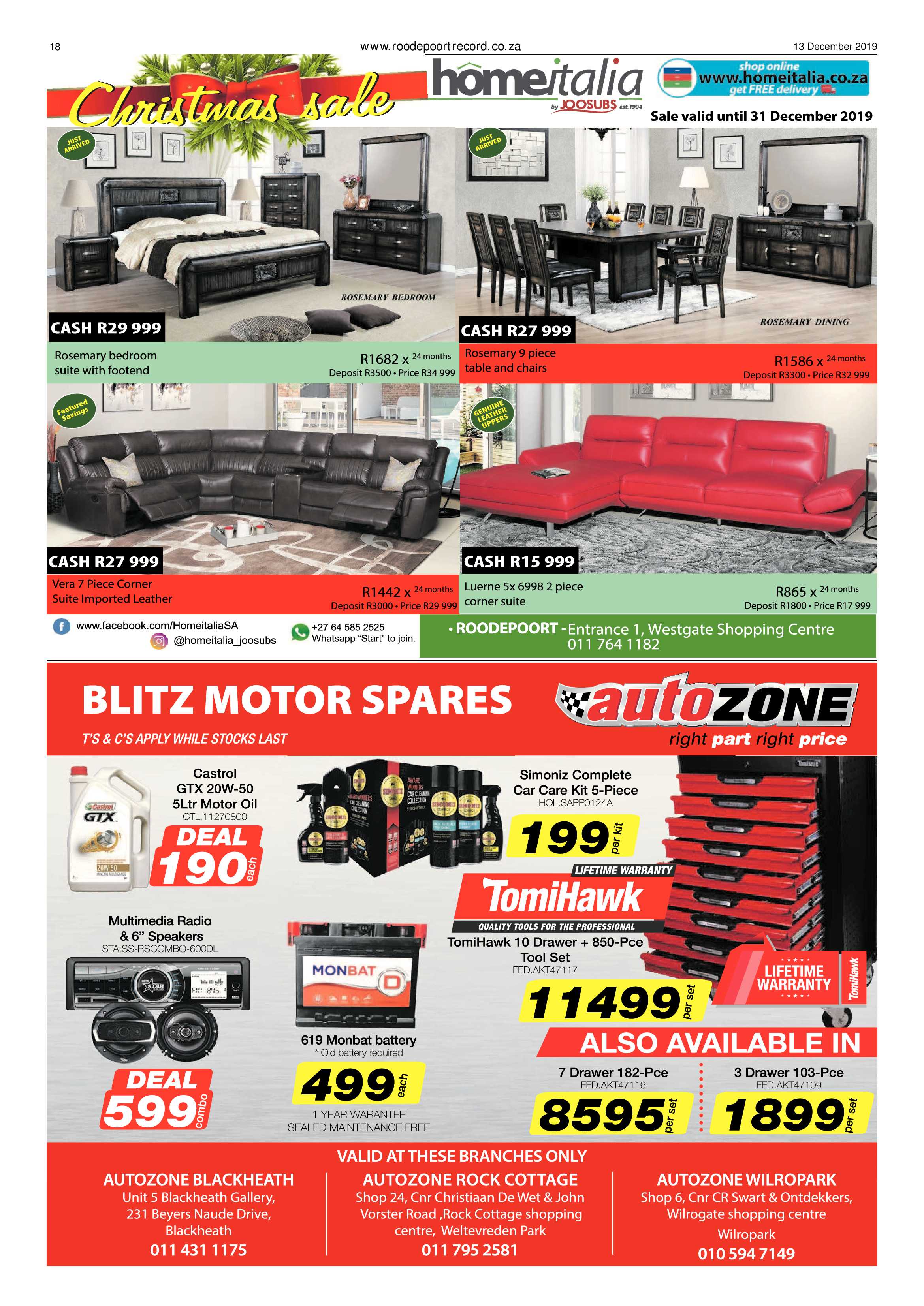 Roodepoort Record 13 December 2019 page 18