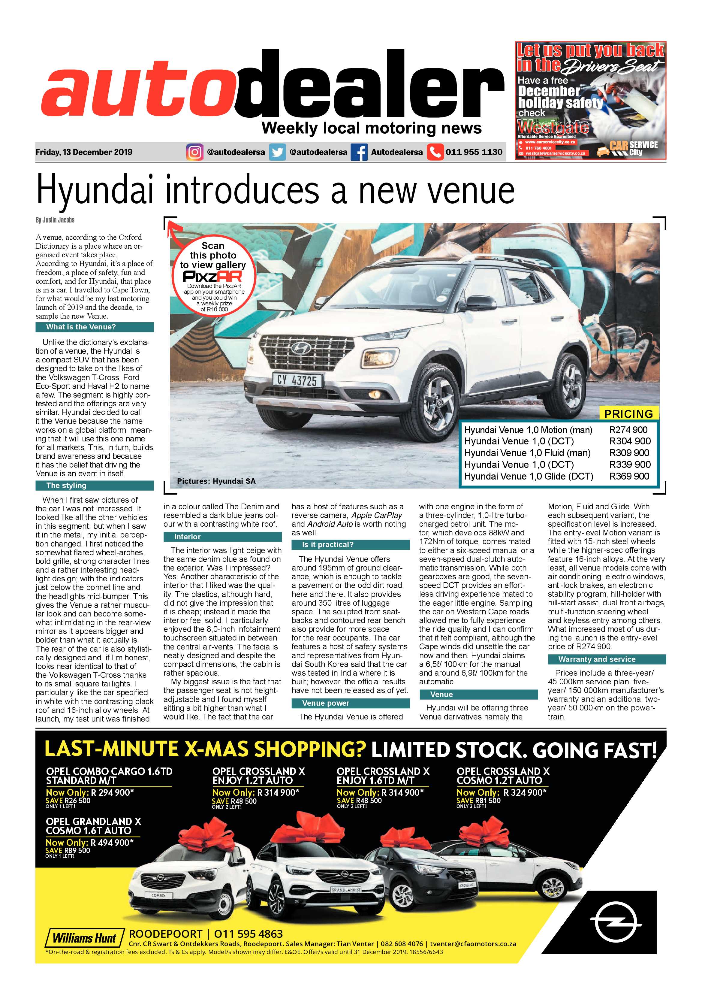 Roodepoort Record 13 December 2019 page 19