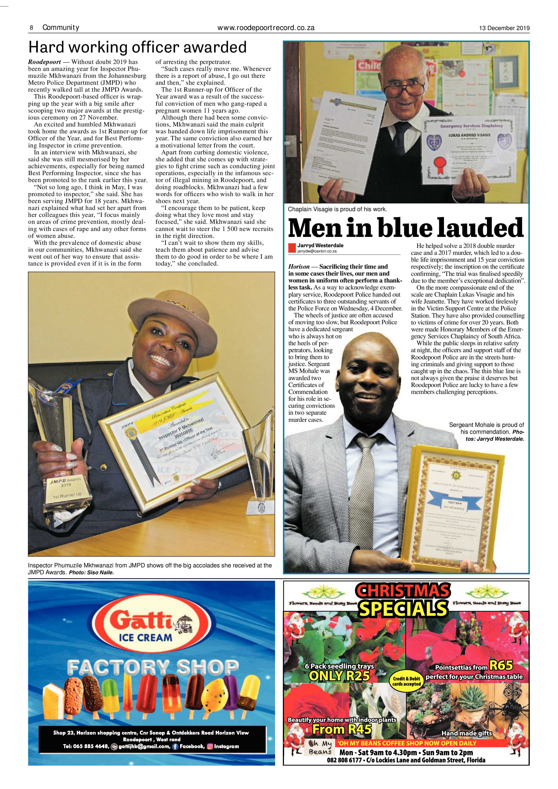 Roodepoort Record 13 December 2019 page 8