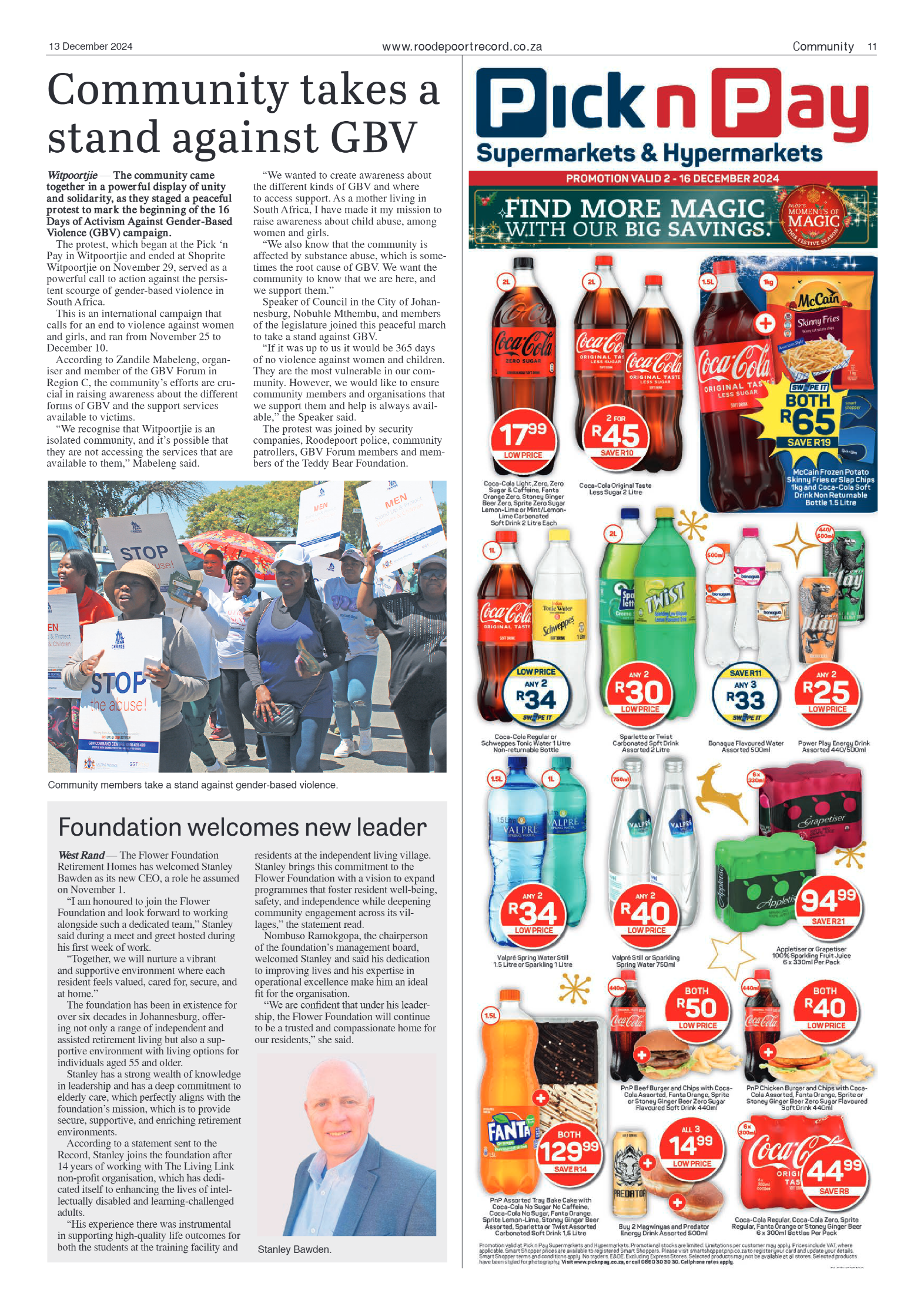 Roodepoort Record 13 December 2024 page 11