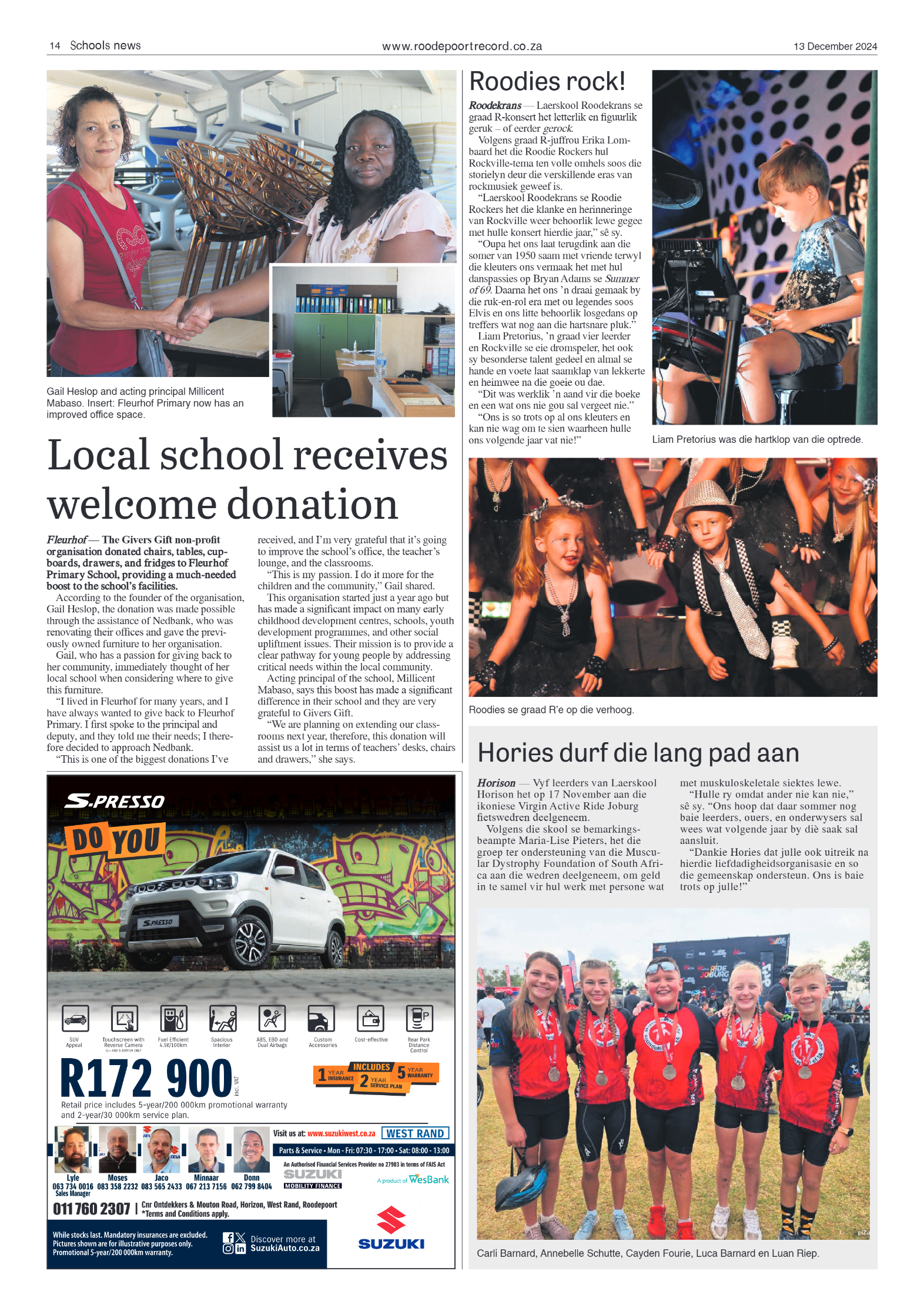 Roodepoort Record 13 December 2024 page 14