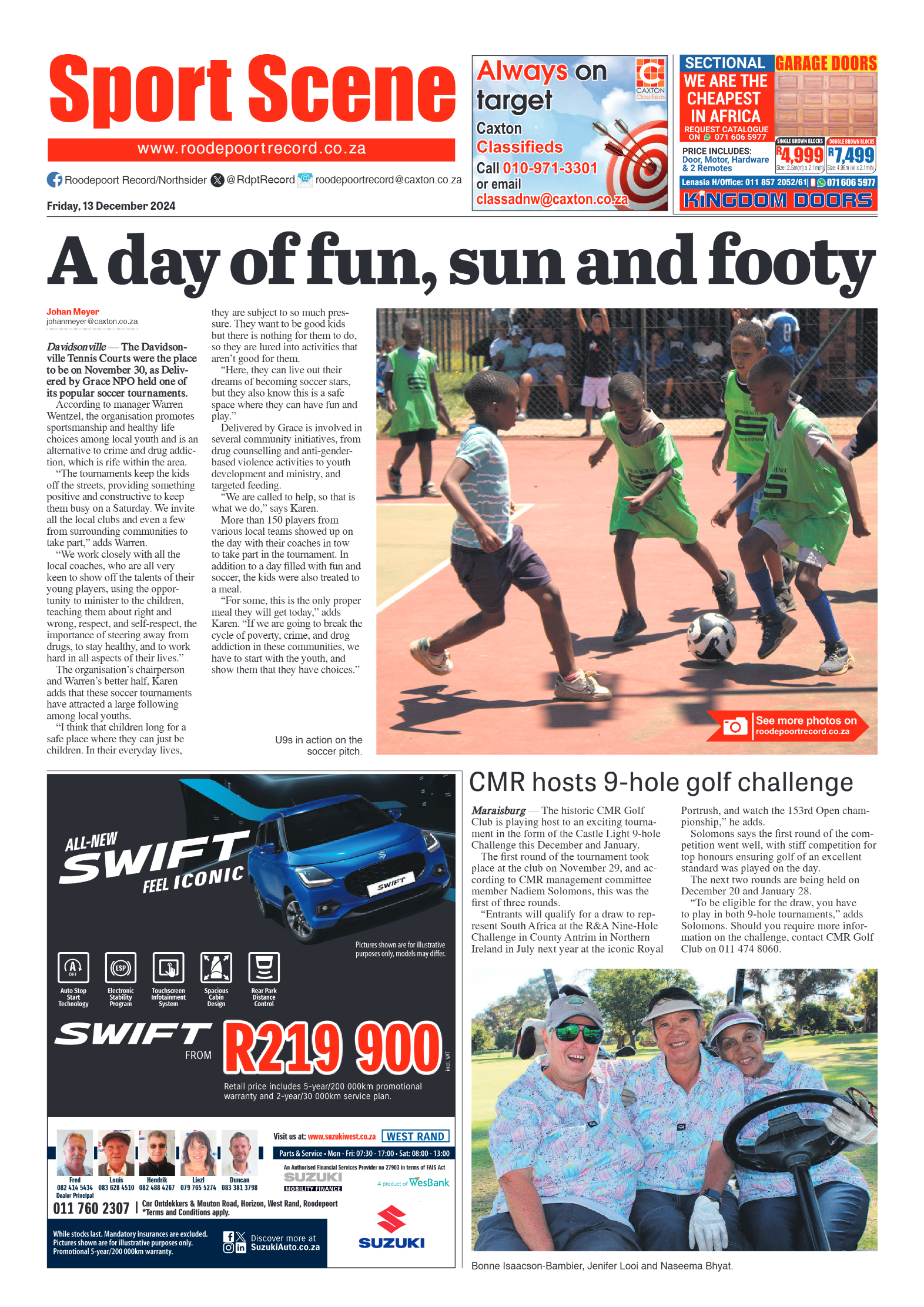 Roodepoort Record 13 December 2024 page 16