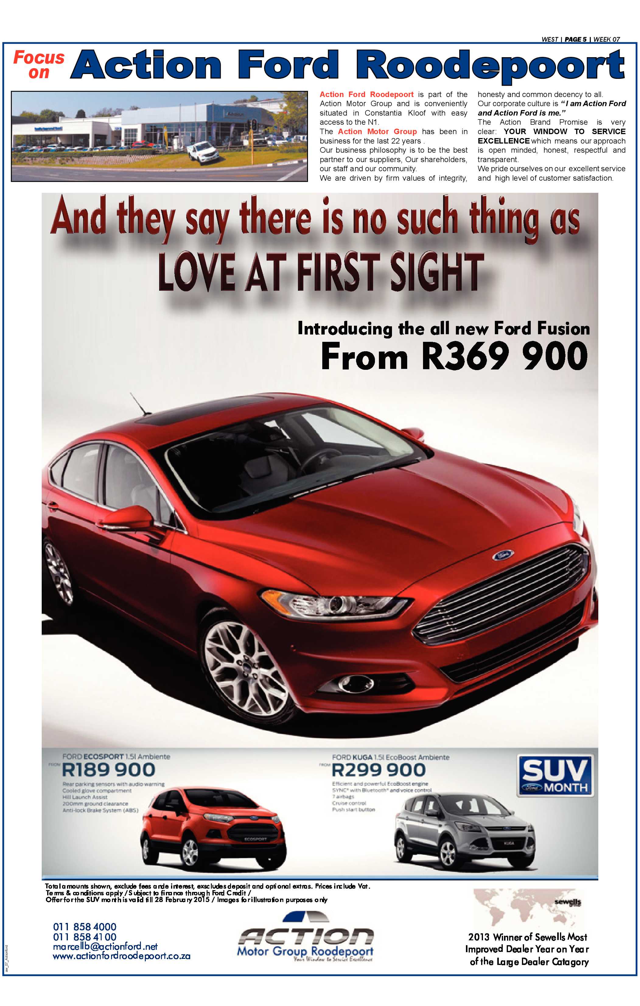 Roodepoort Record 13 February 2015 page 25