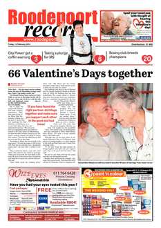 Roodepoort Record 13 February 2015