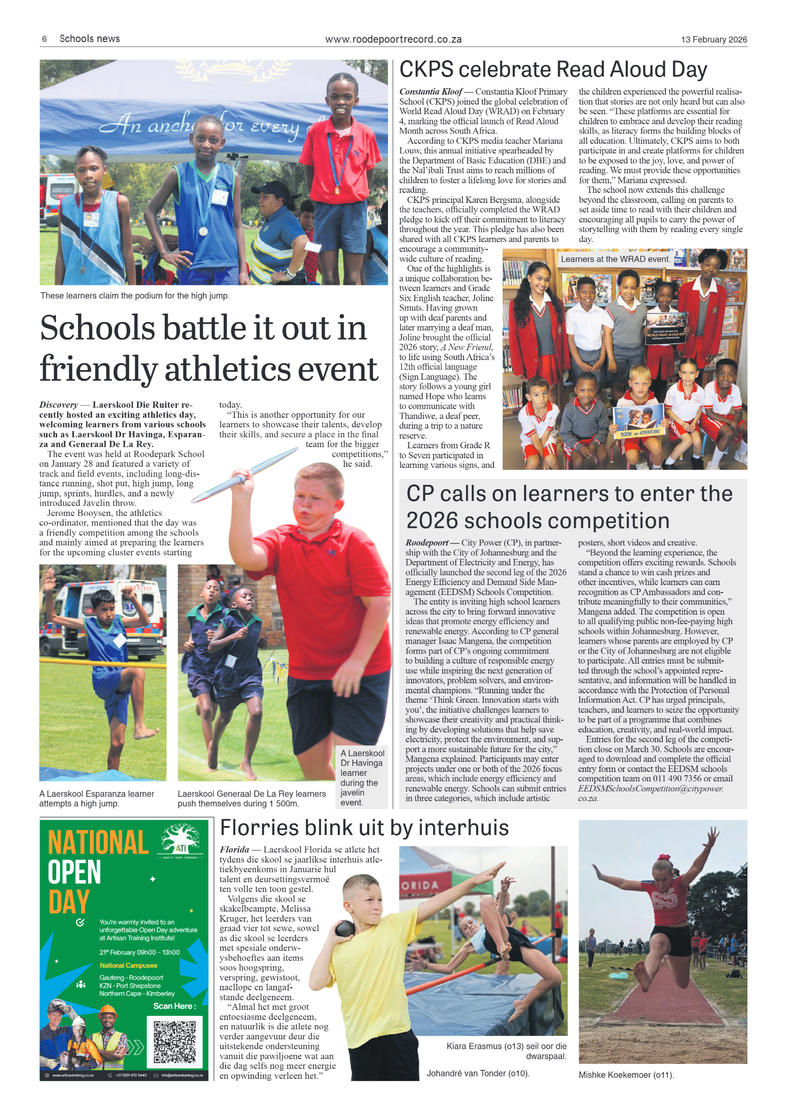 Roodepoort Record 13 February 2026 page 6