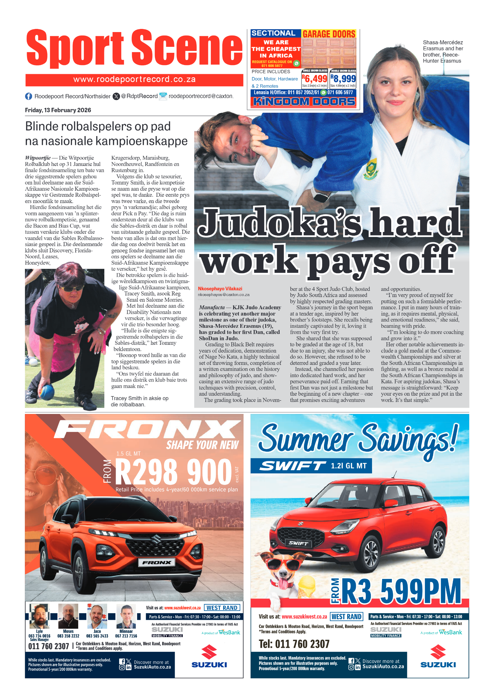 Roodepoort Record 13 February 2026 page 8