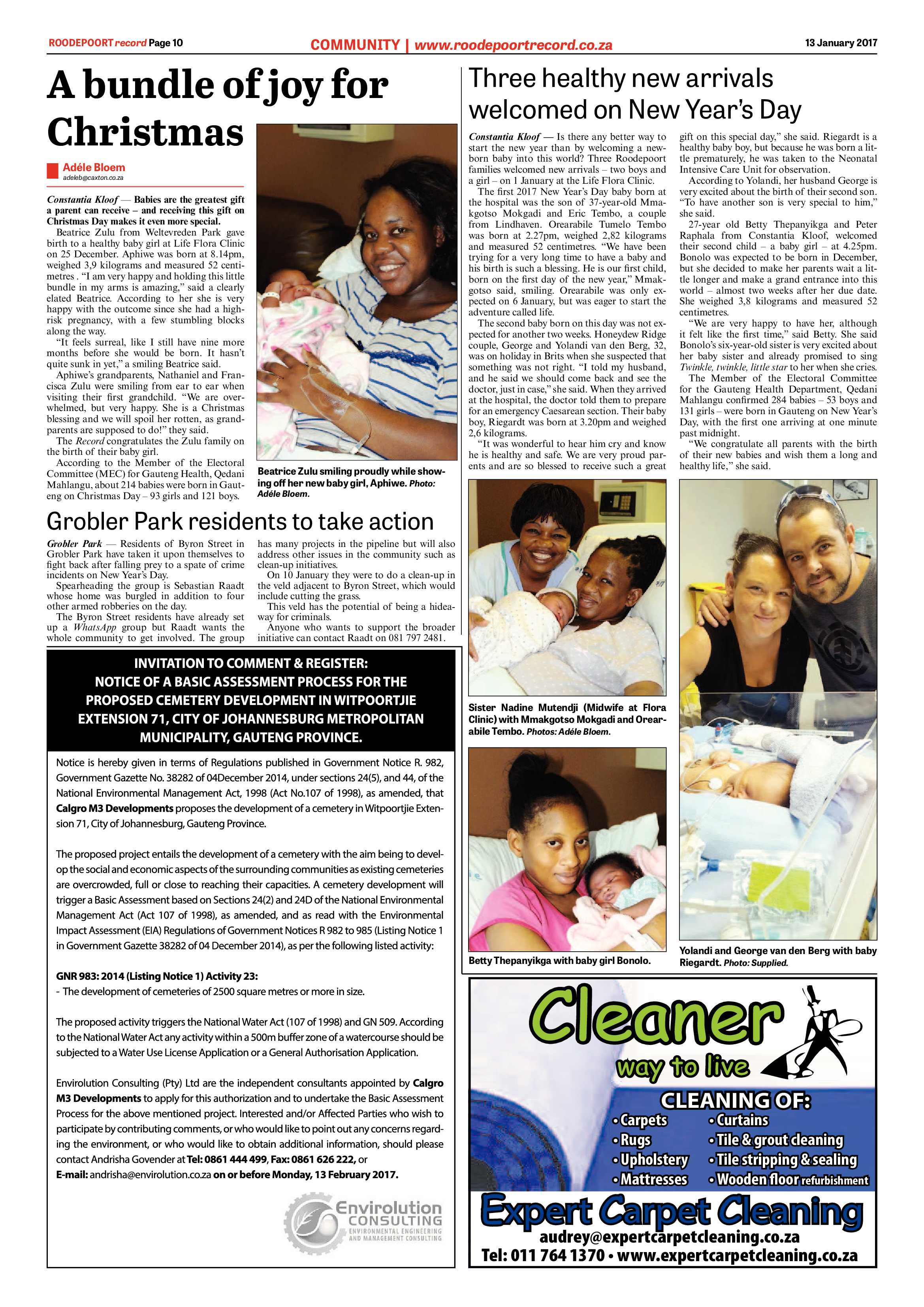 Roodepoort Record 13 January 2017 page 10