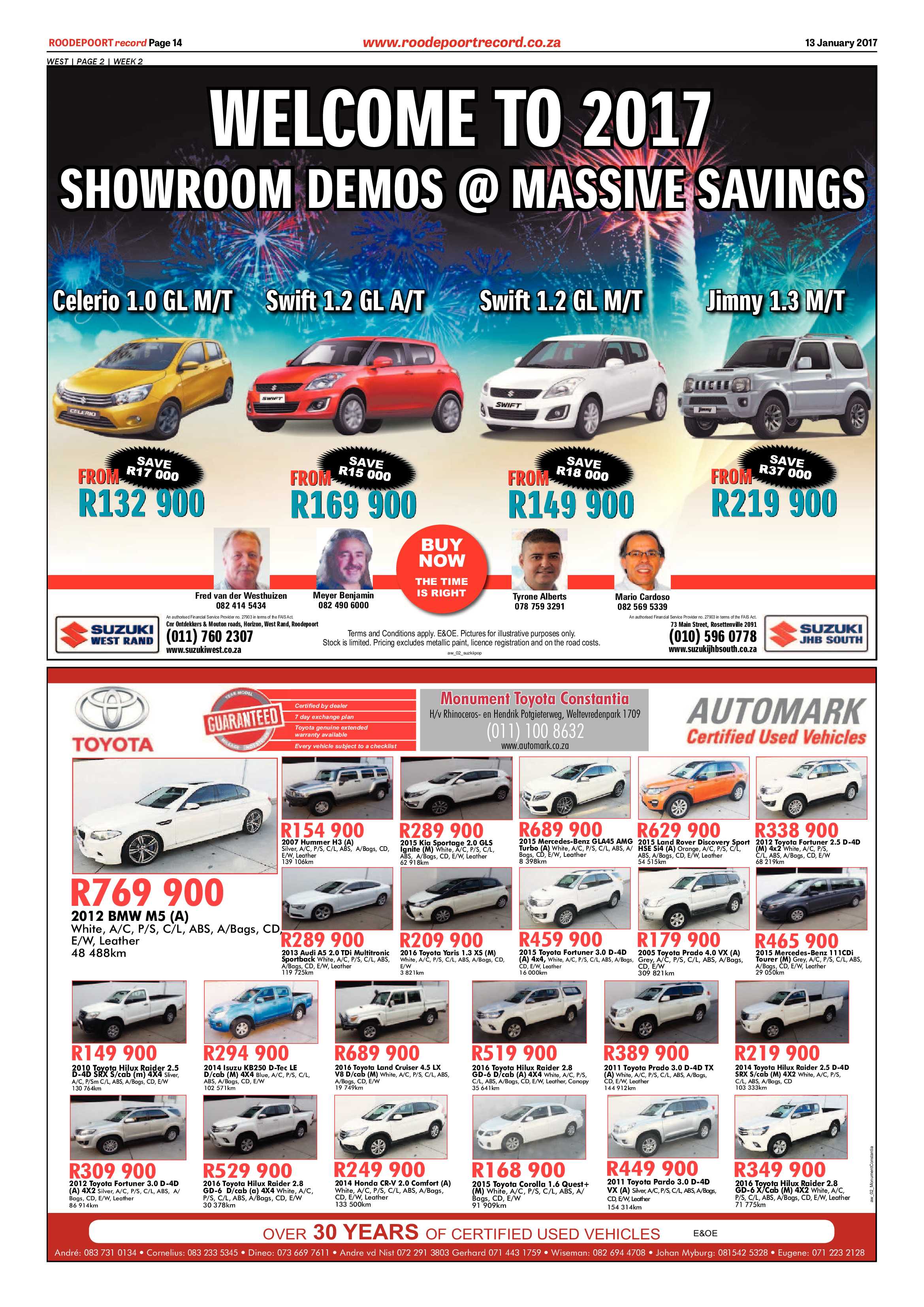 Roodepoort Record 13 January 2017 page 14