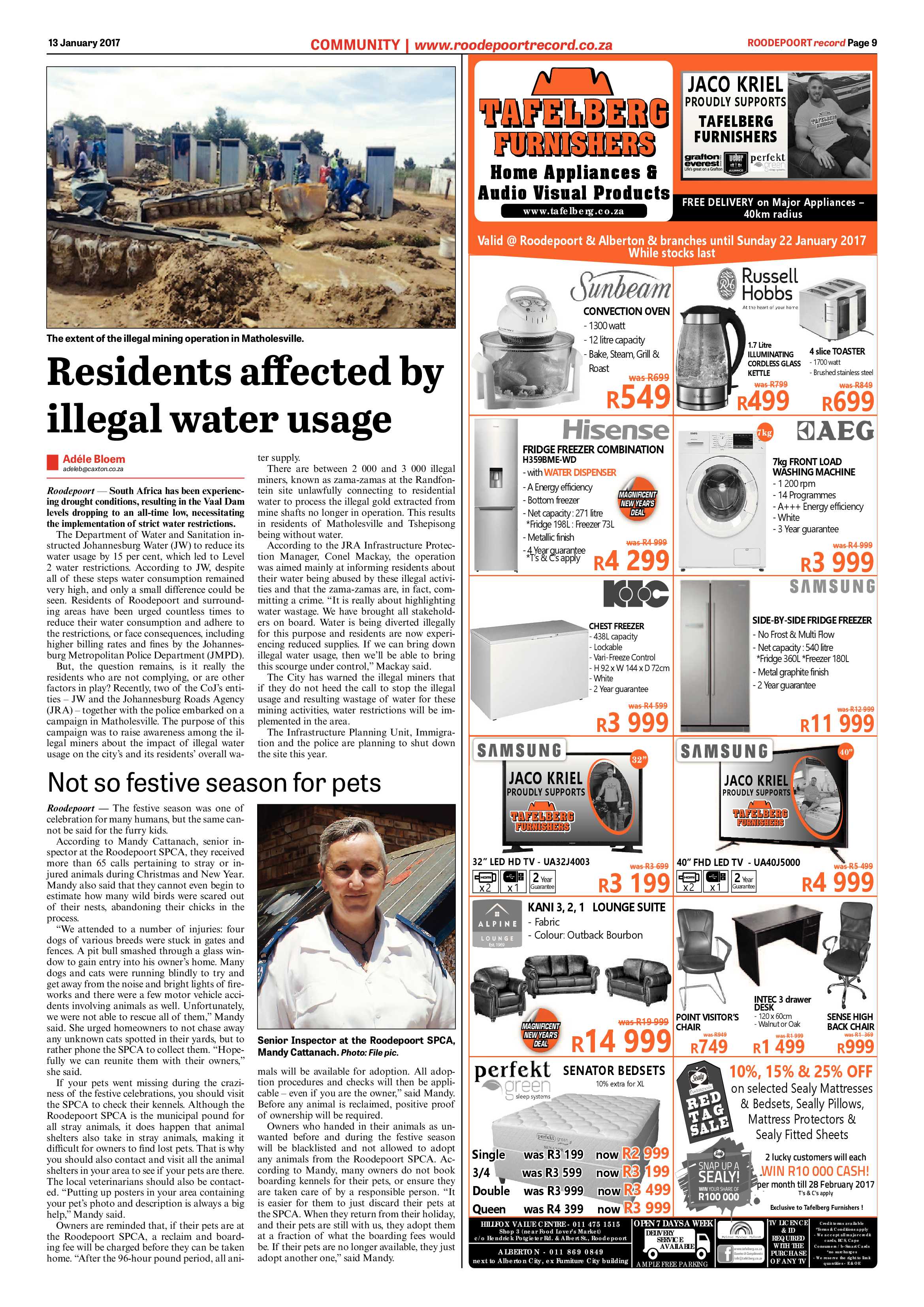 Roodepoort Record 13 January 2017 page 9