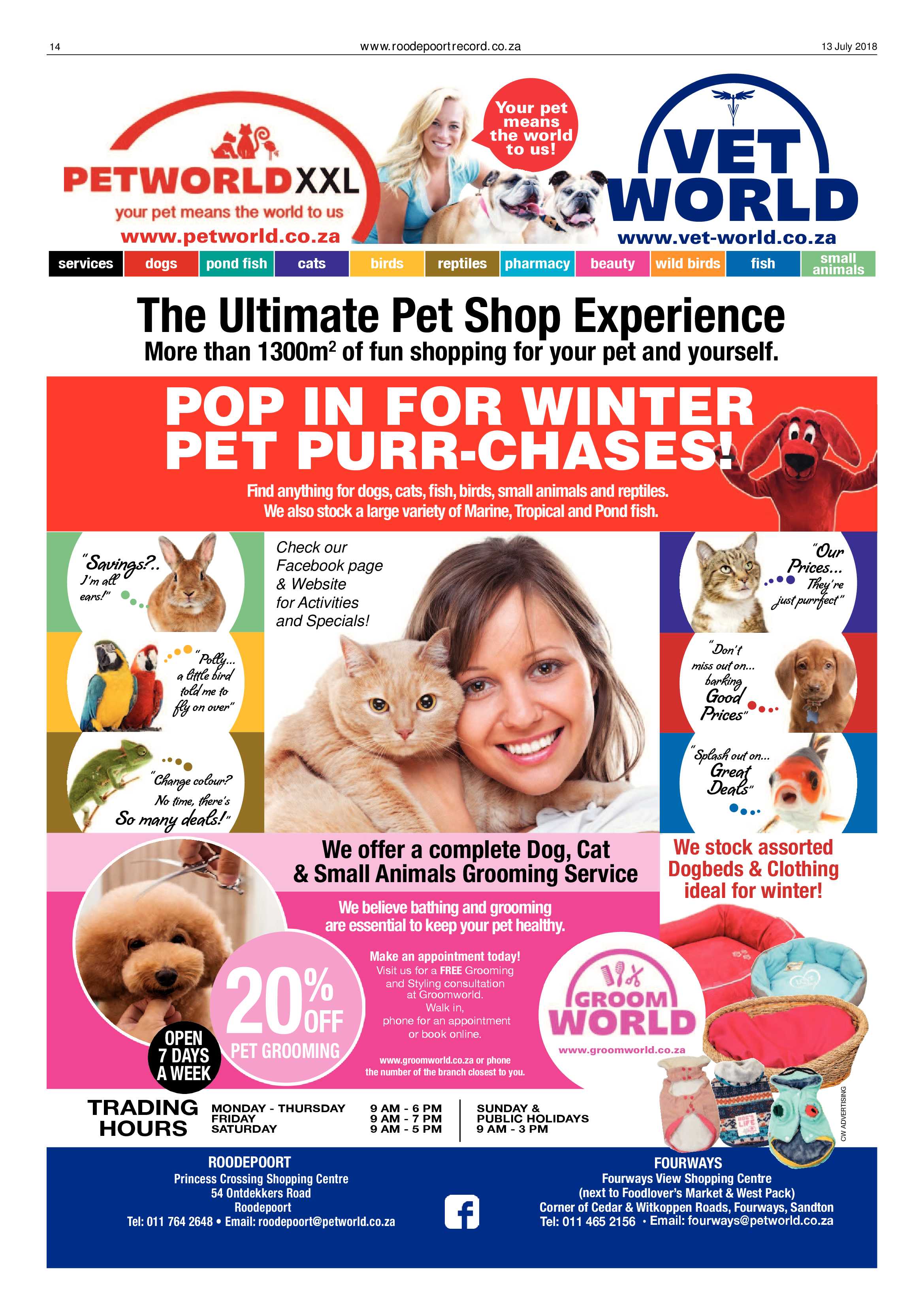 Roodepoort Record 13 July 2018 page 14