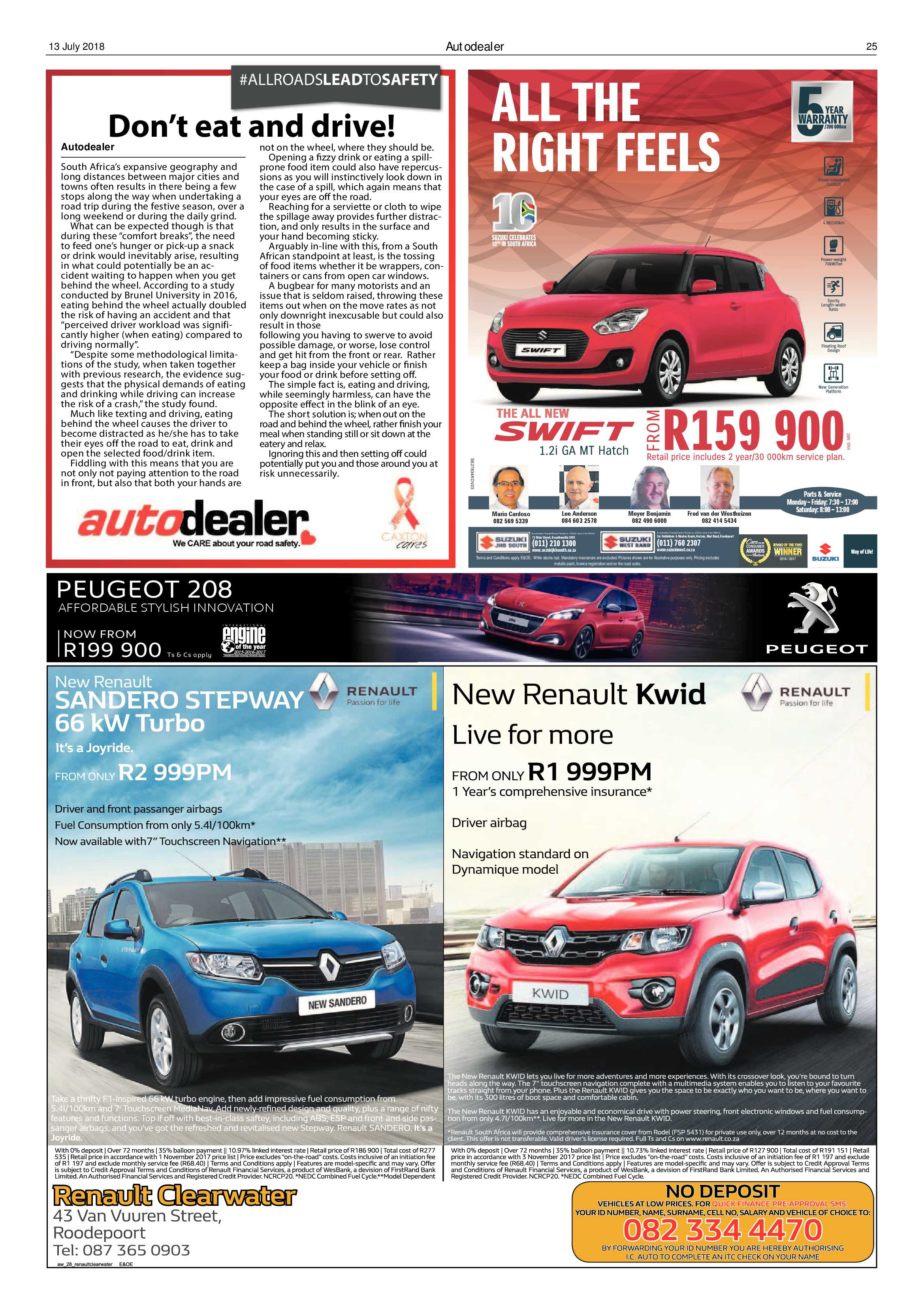 Roodepoort Record 13 July 2018 page 25