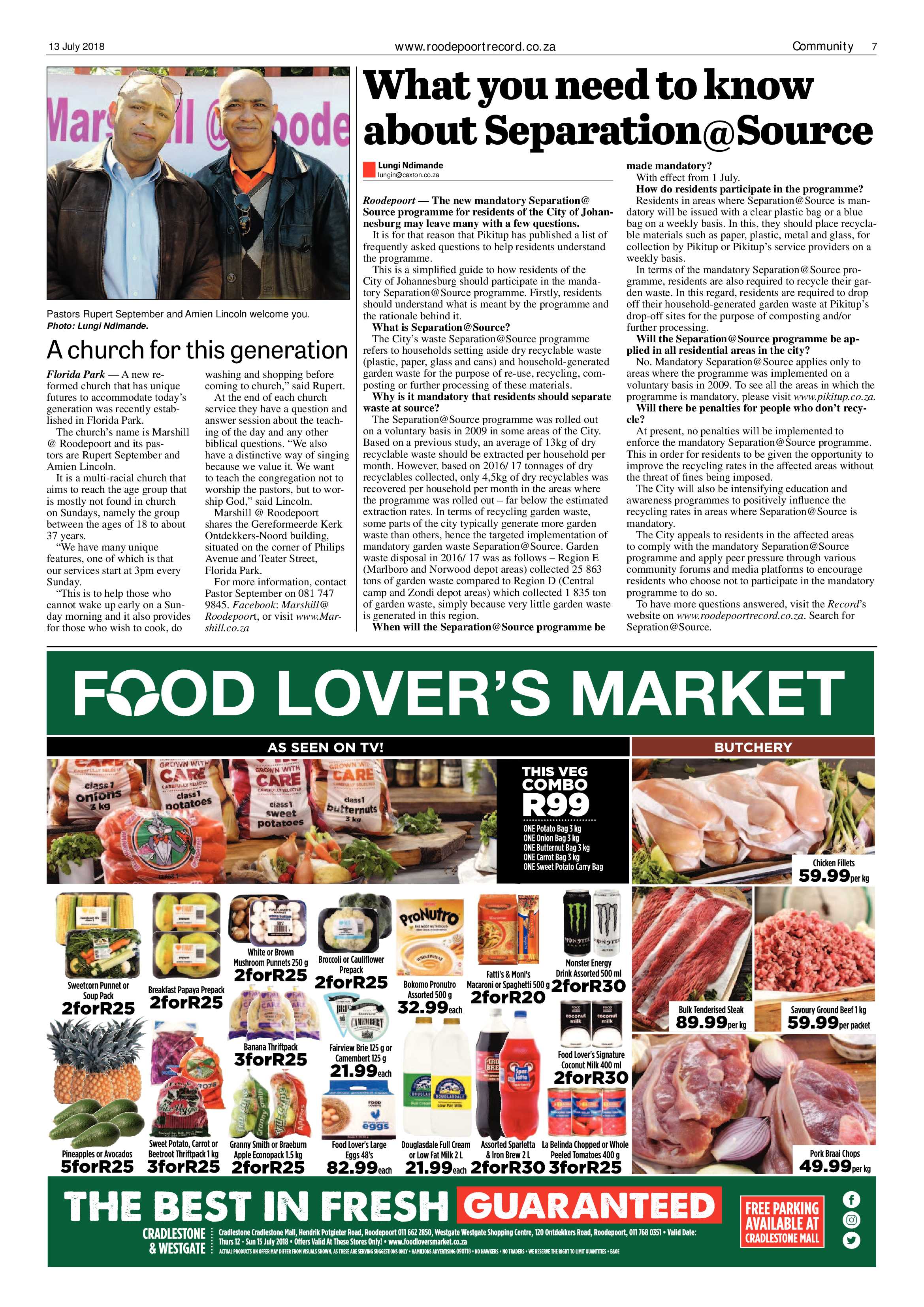 Roodepoort Record 13 July 2018 page 7