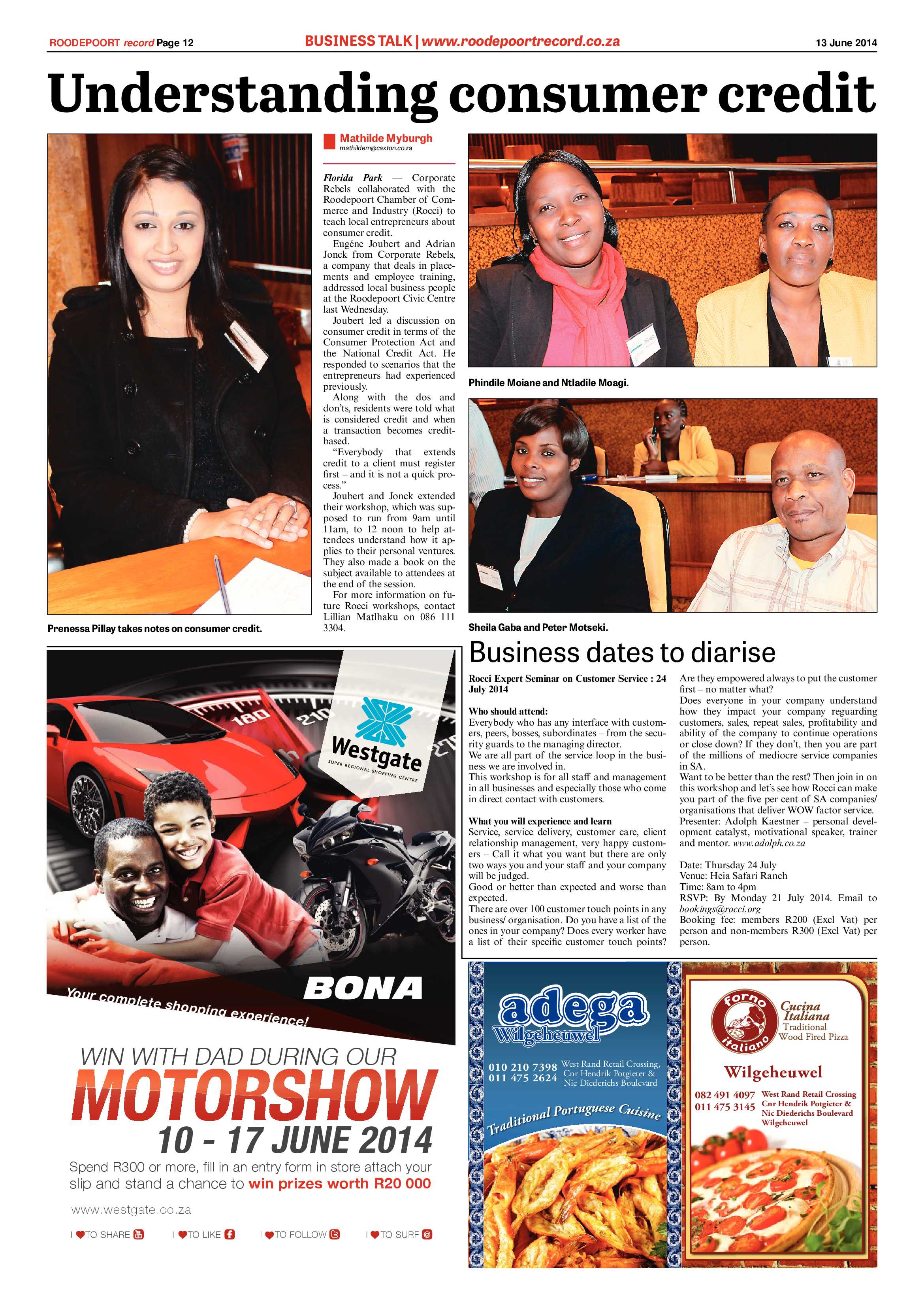 Roodepoort Record 13 June 2014 page 12