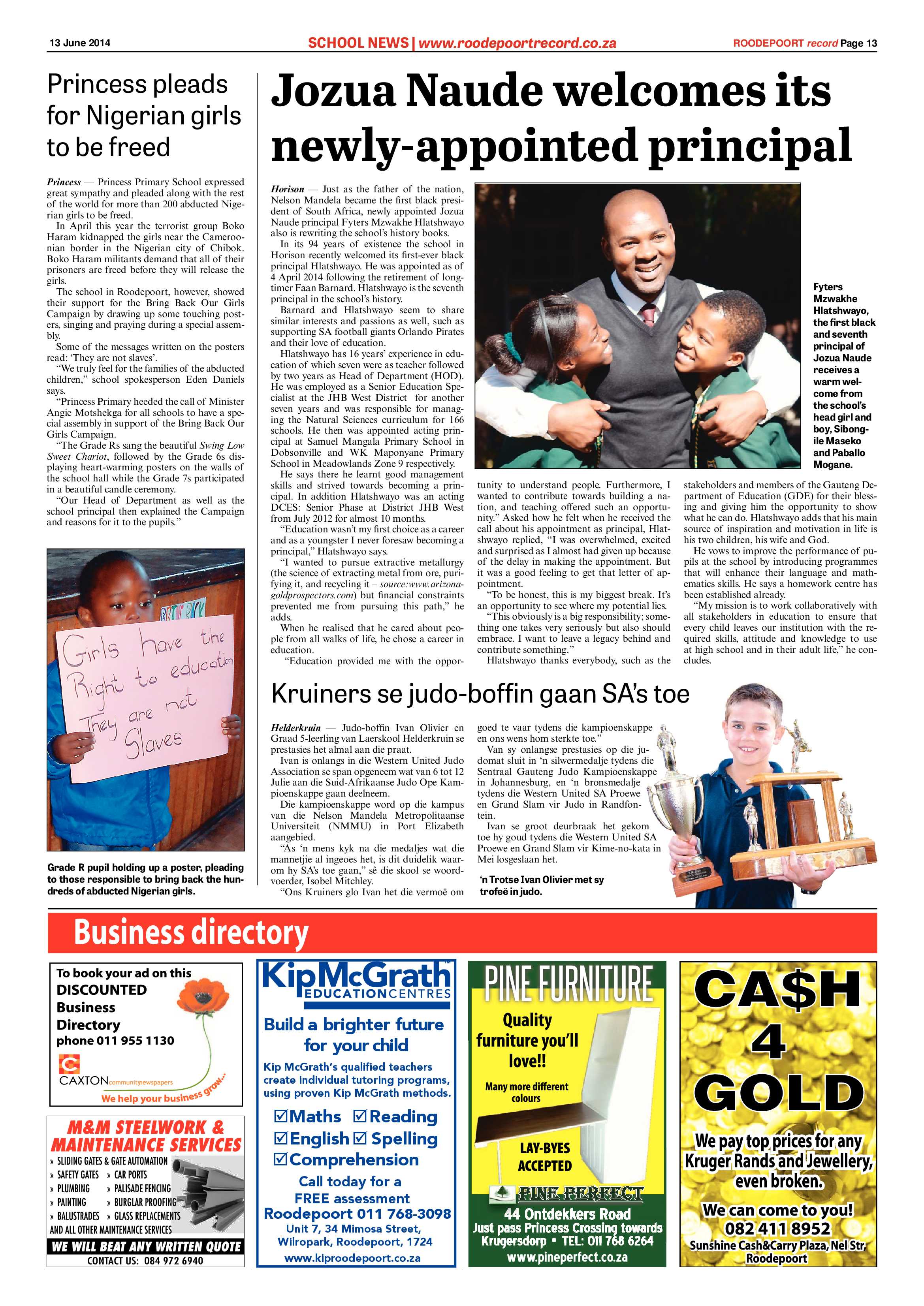 Roodepoort Record 13 June 2014 page 13