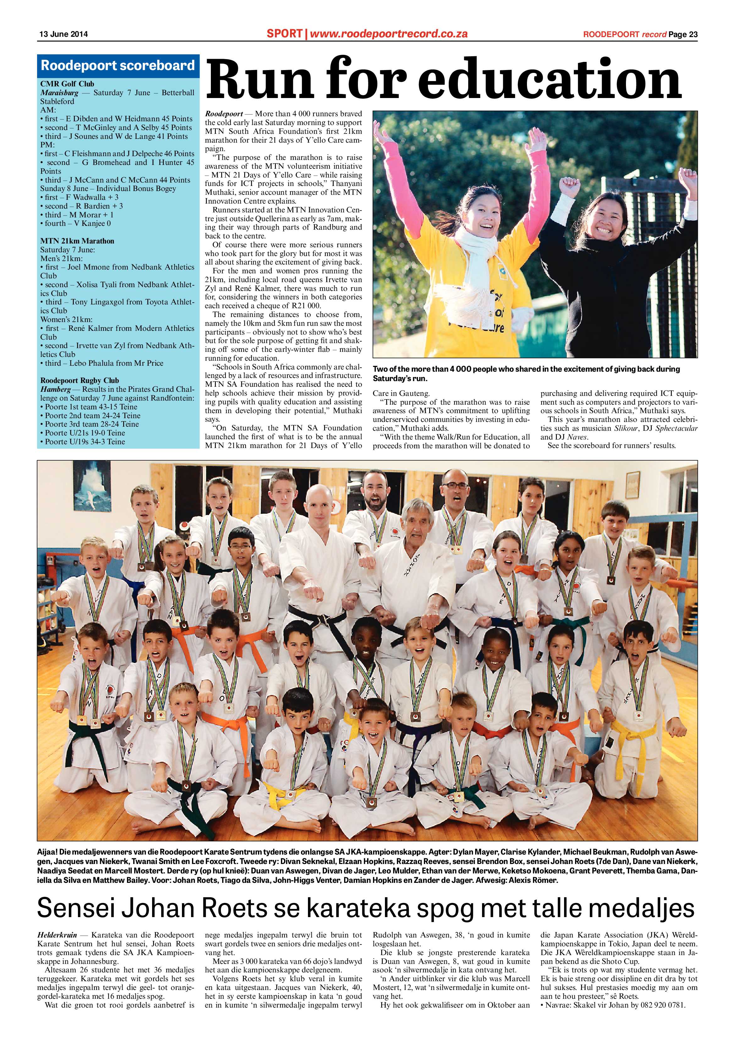 Roodepoort Record 13 June 2014 page 23