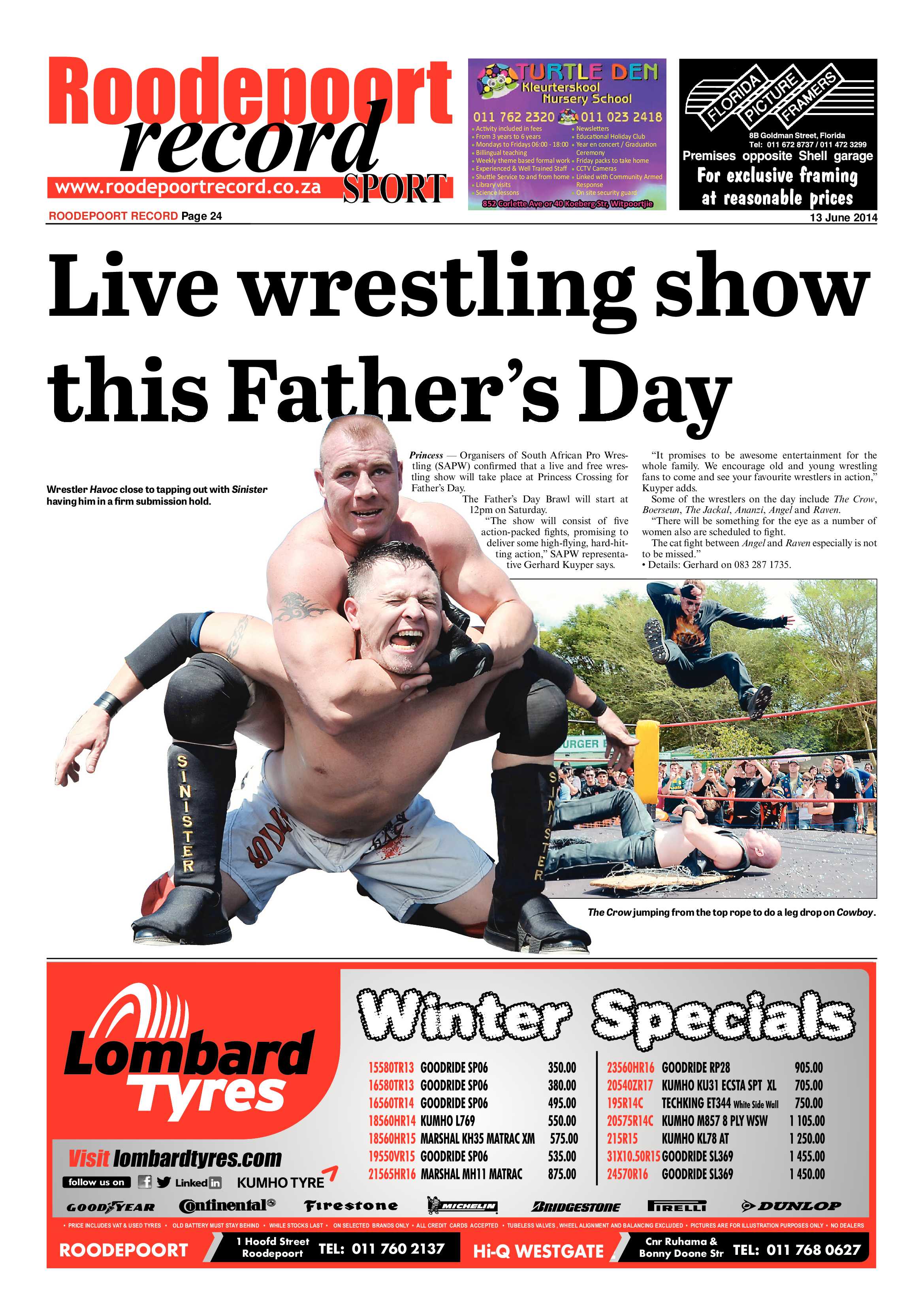 Roodepoort Record 13 June 2014 page 24