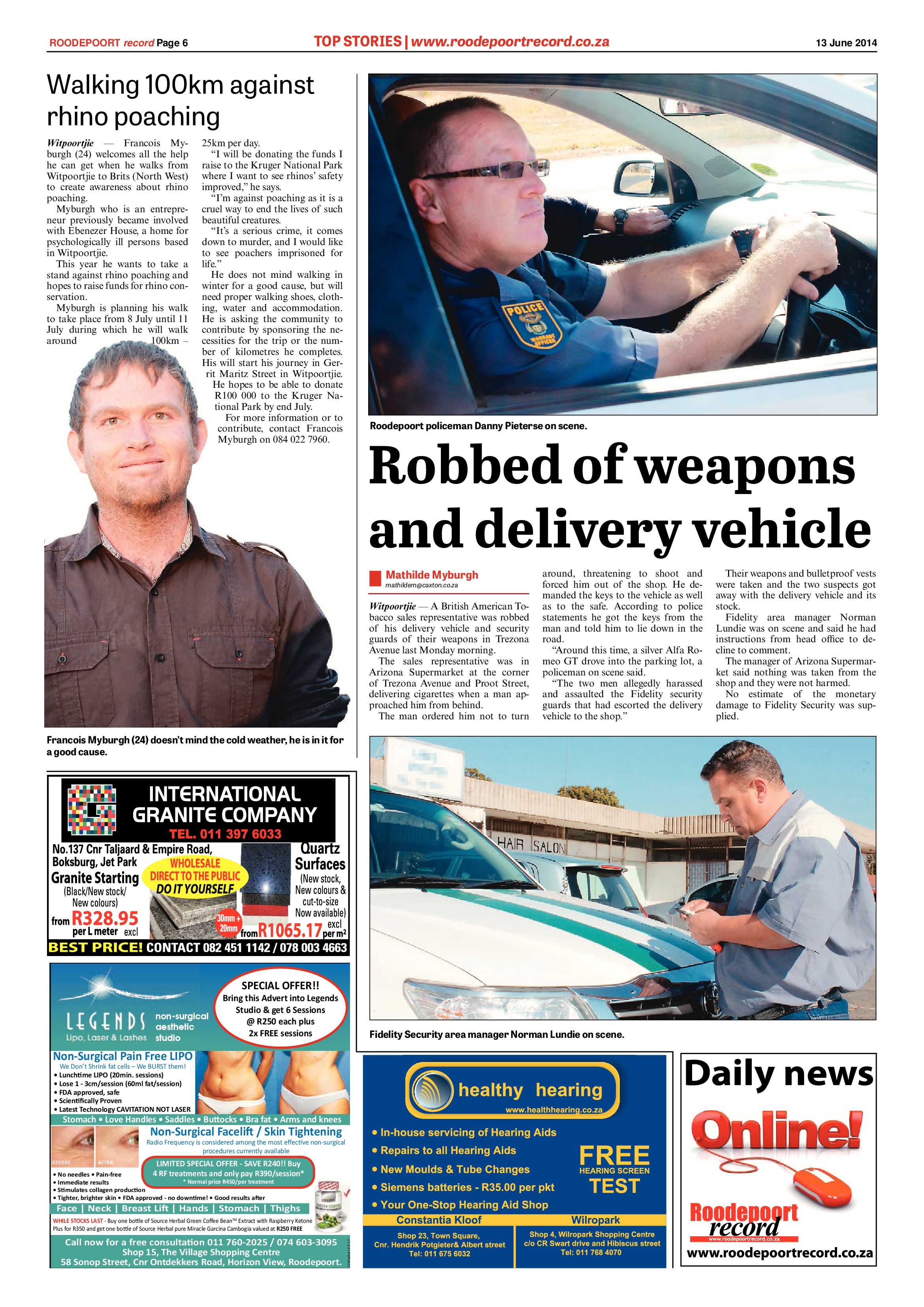 Roodepoort Record 13 June 2014 page 6
