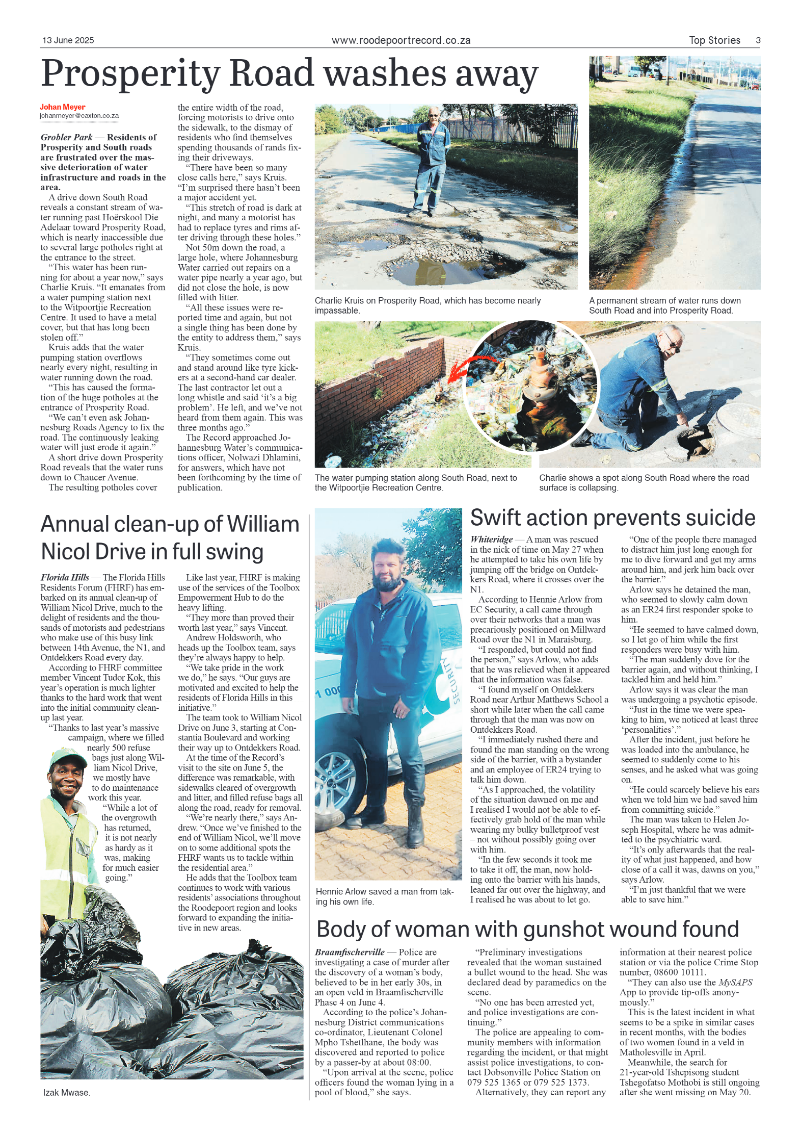 Roodepoort Record 13 June 2025 page 3