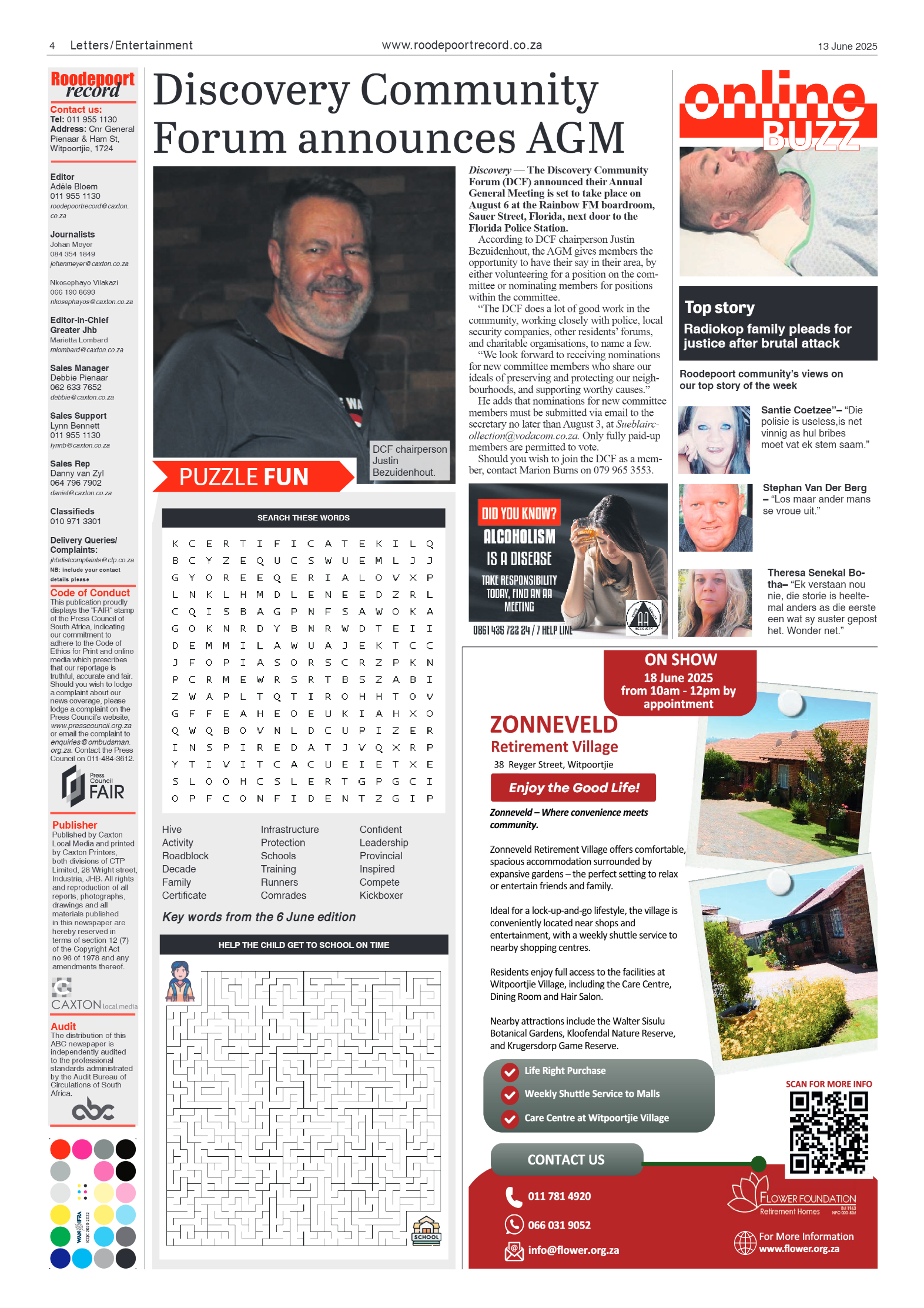 Roodepoort Record 13 June 2025 page 4