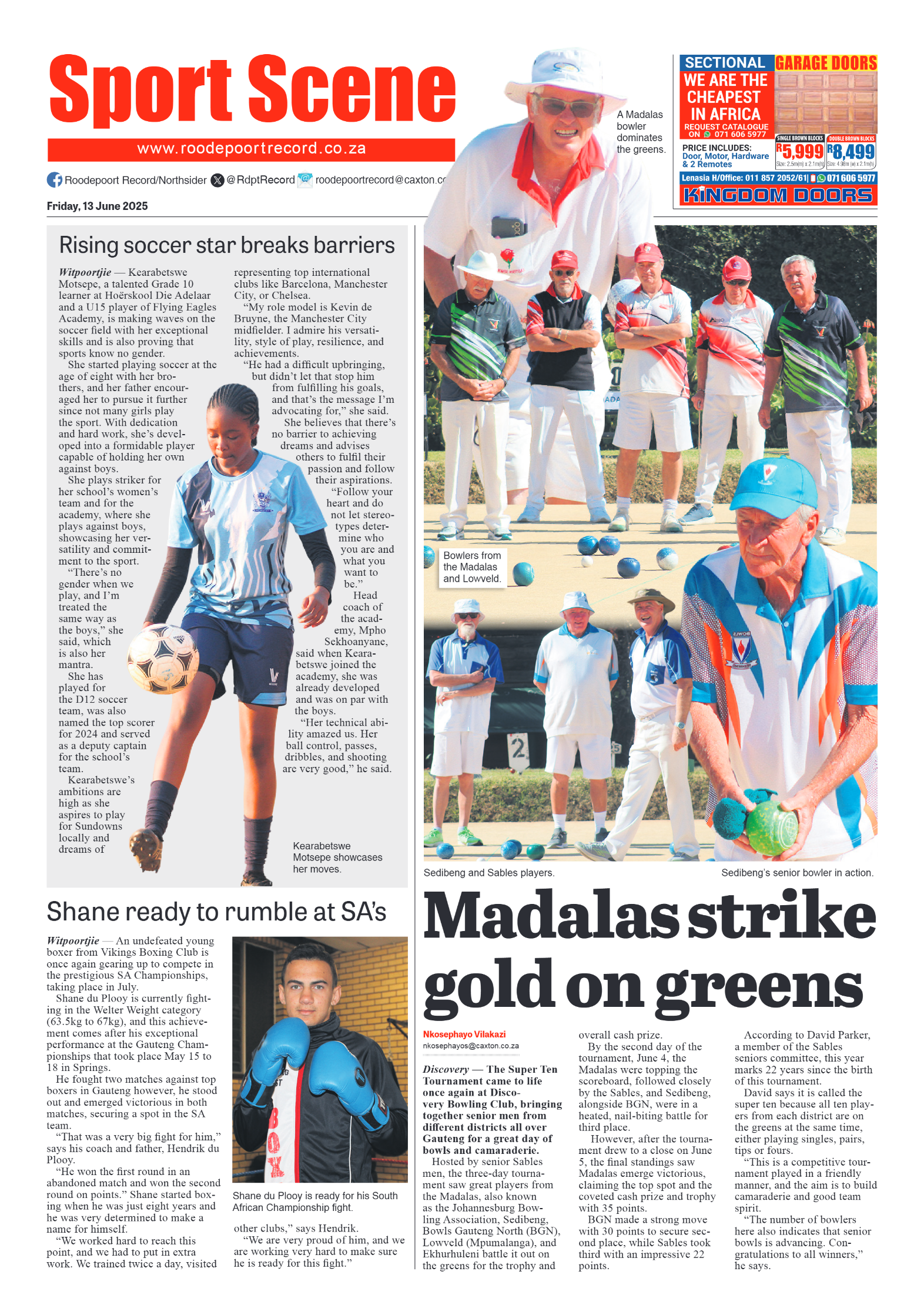 Roodepoort Record 13 June 2025 page 8