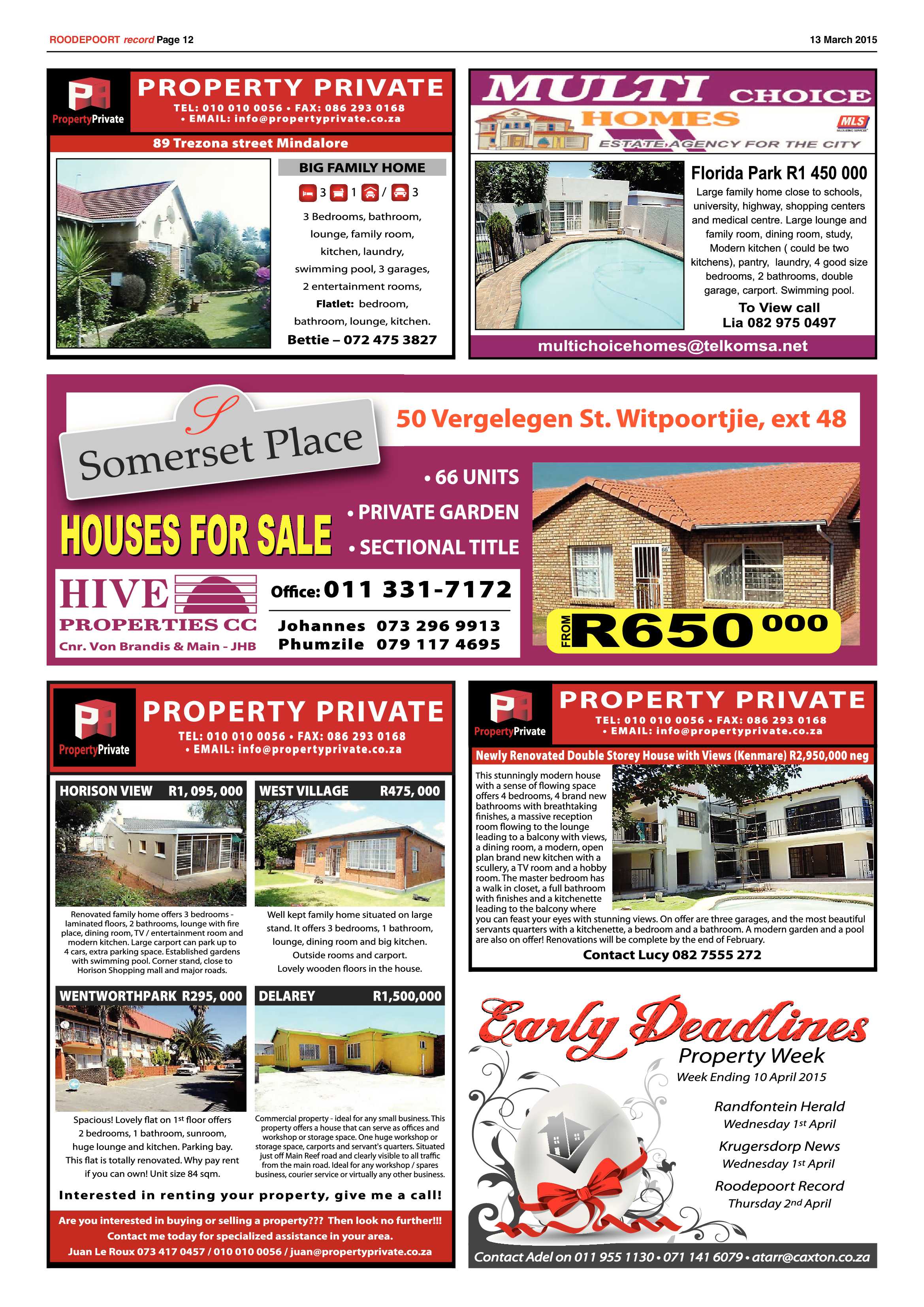 Roodepoort Record 13 March 2015 page 12