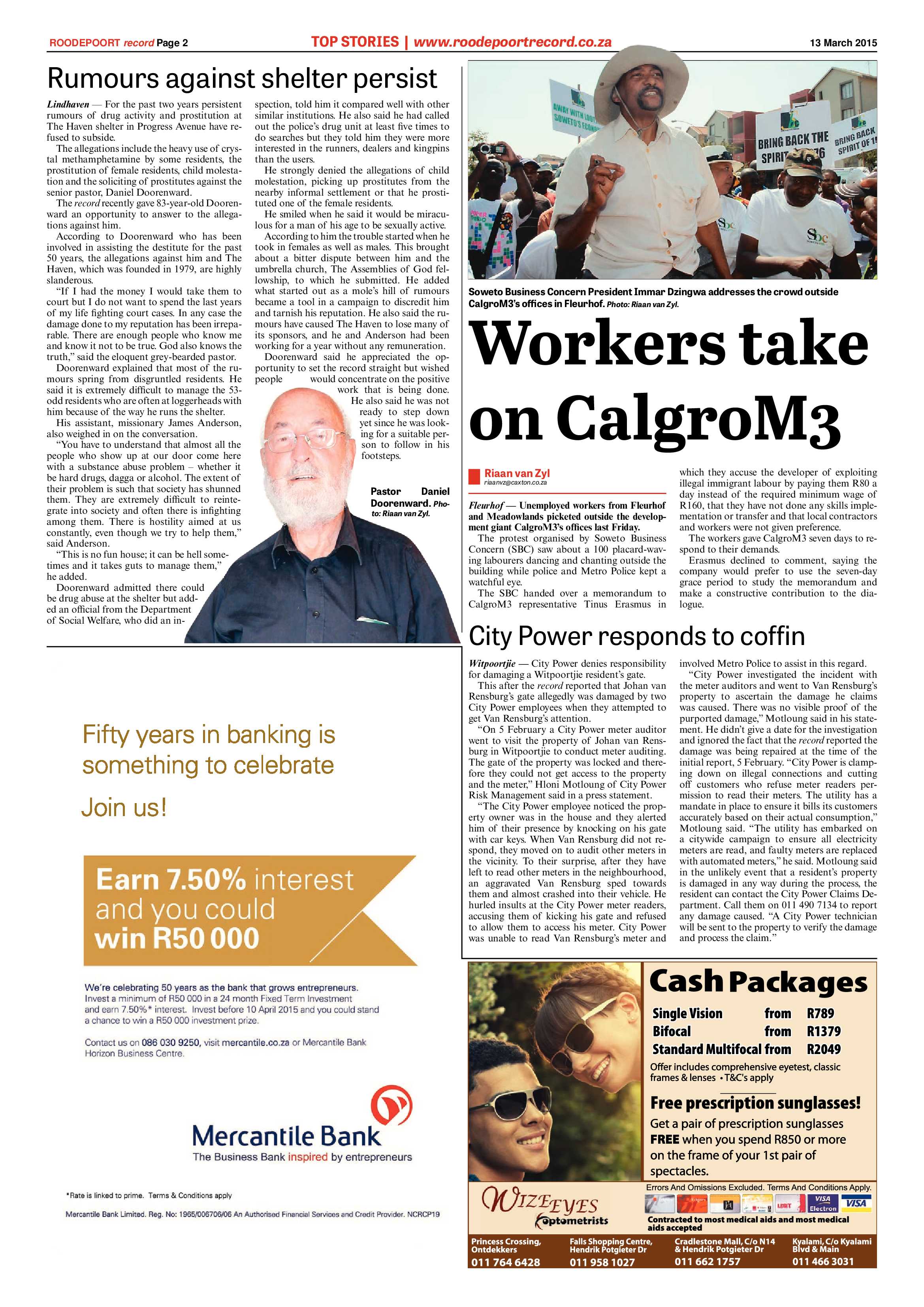 Roodepoort Record 13 March 2015 page 2